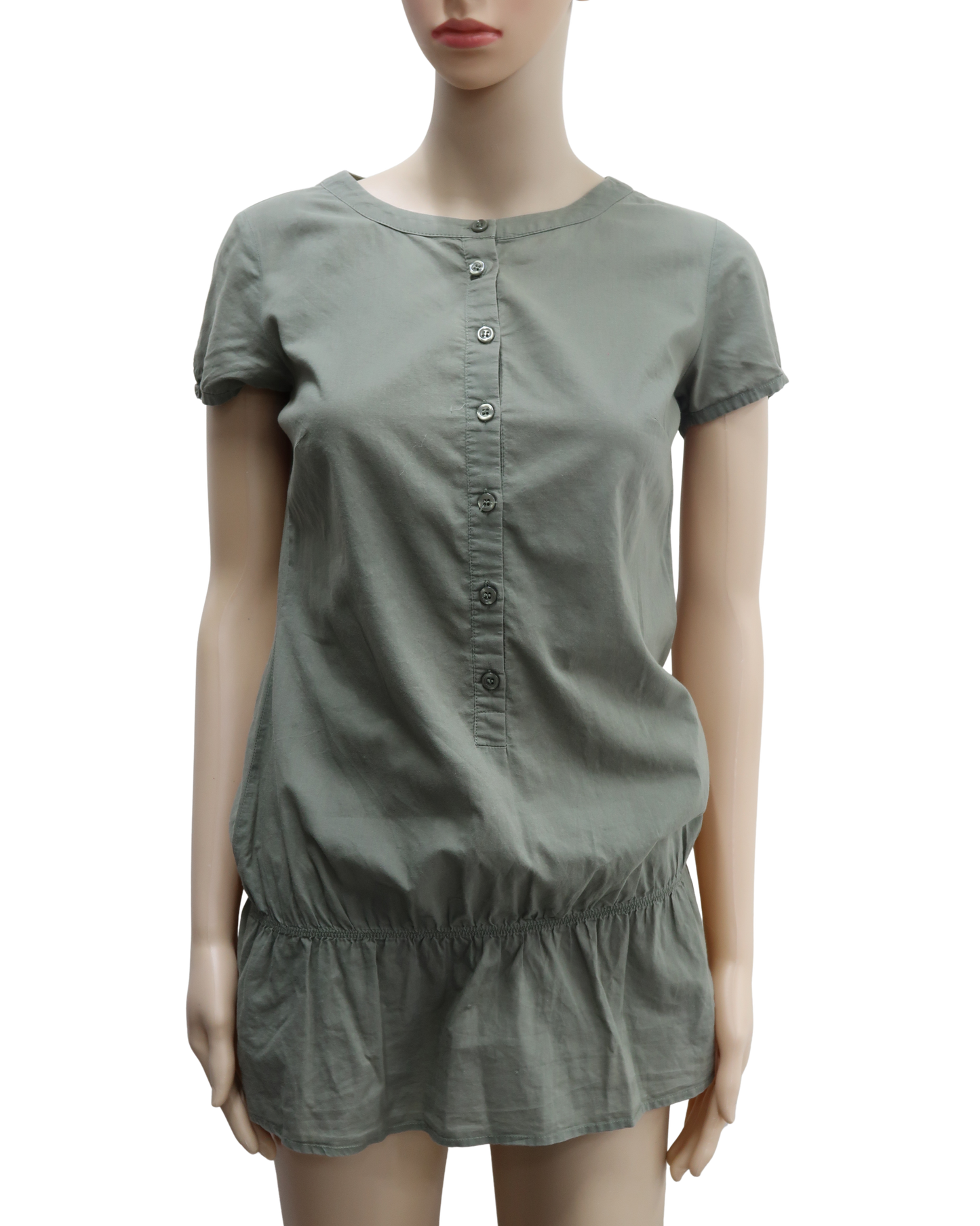 Chemise khaki - Benetton - M