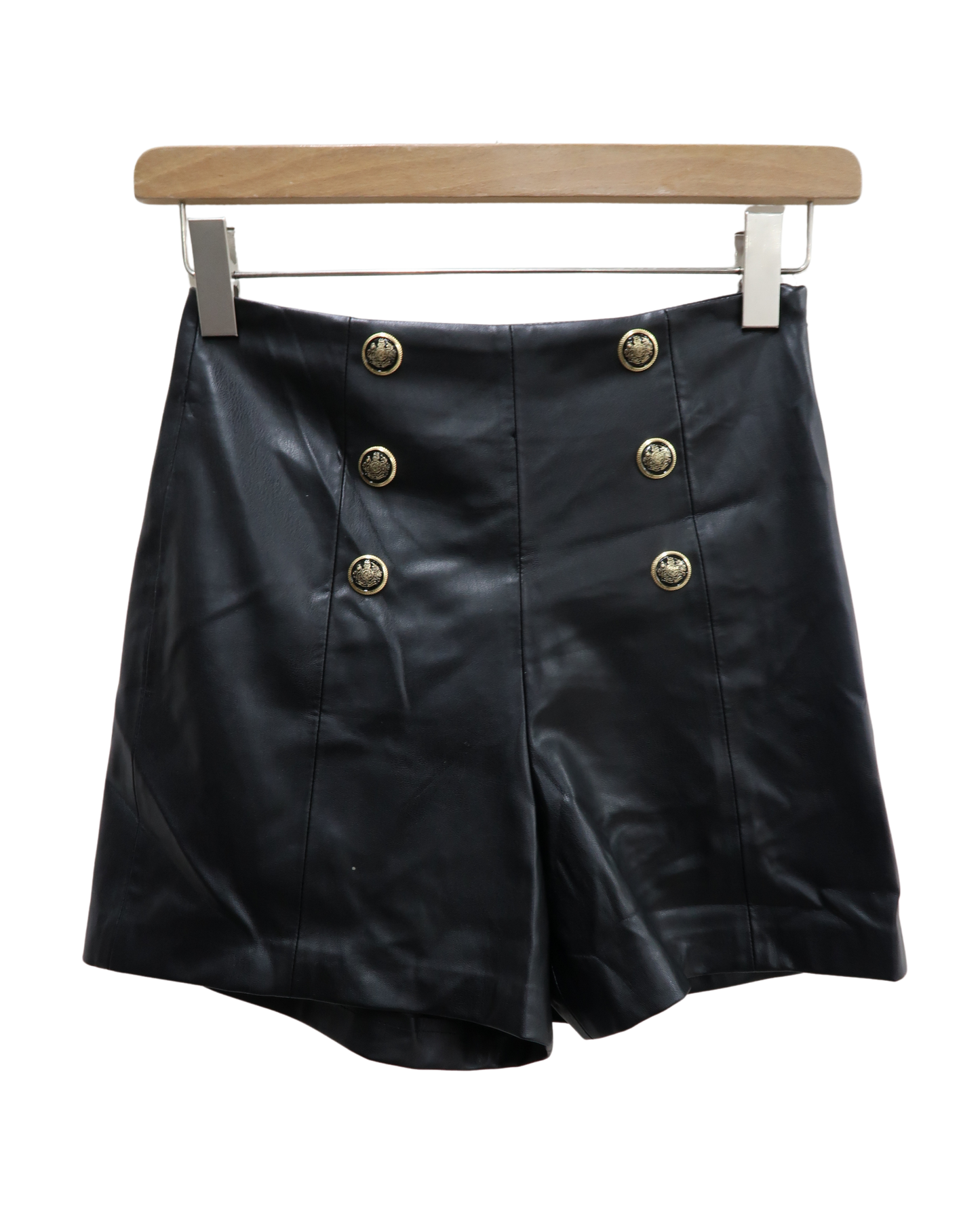Short en simili cuir - Zara - M
