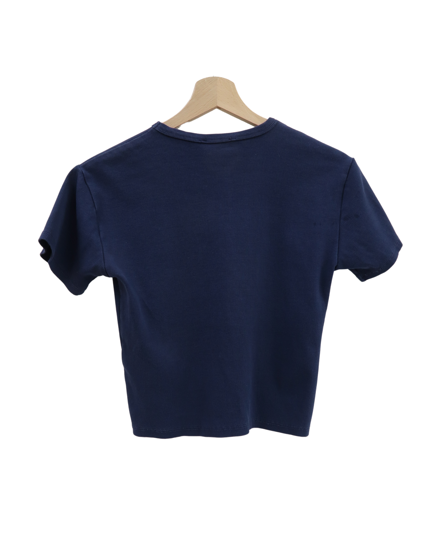 T-shirt crop top bleu marine - C&A - XS