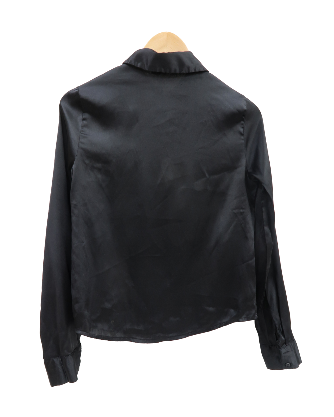 Chemise noire en satin - Vero moda - XS