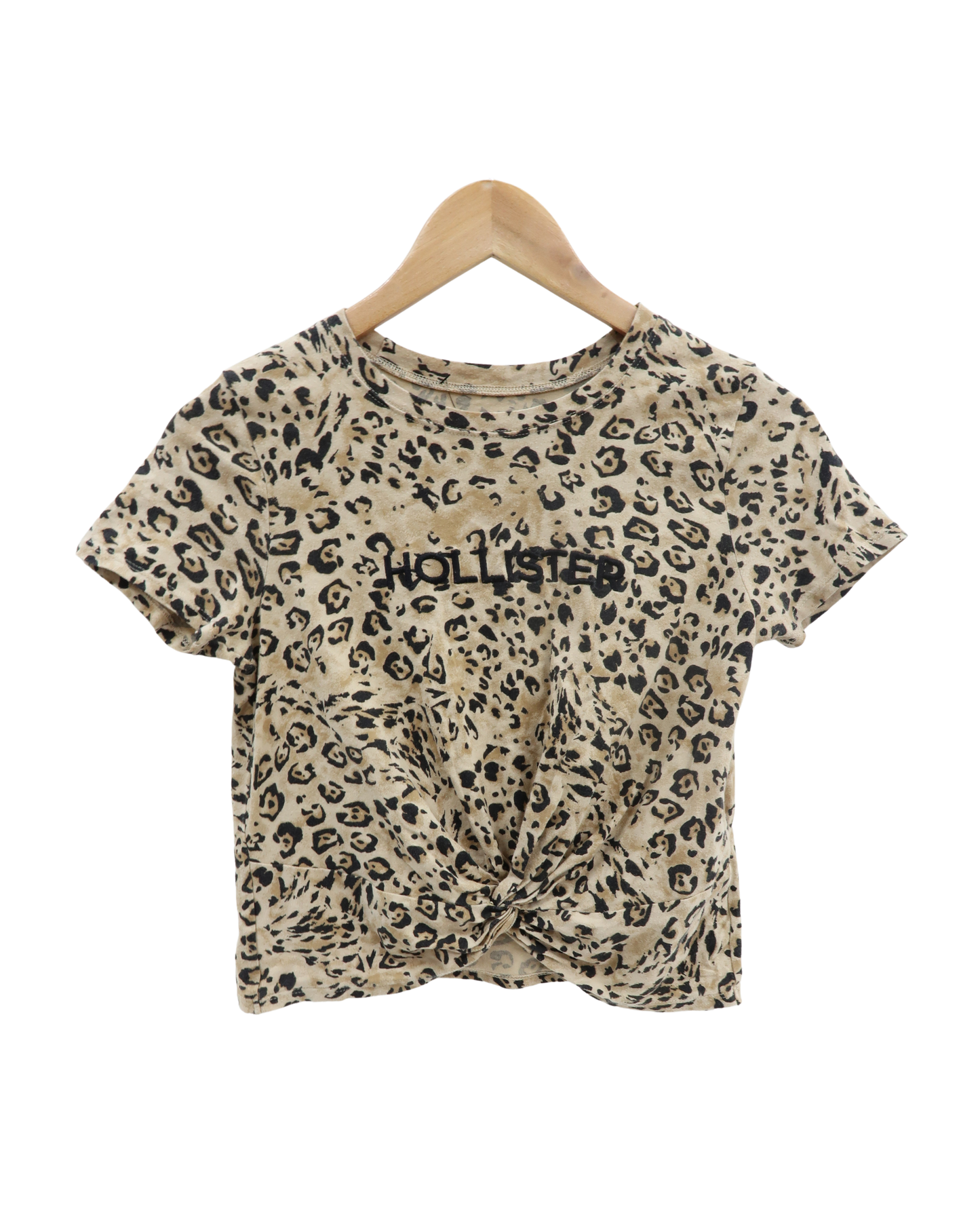 Crop top léopard - Hollister - XS