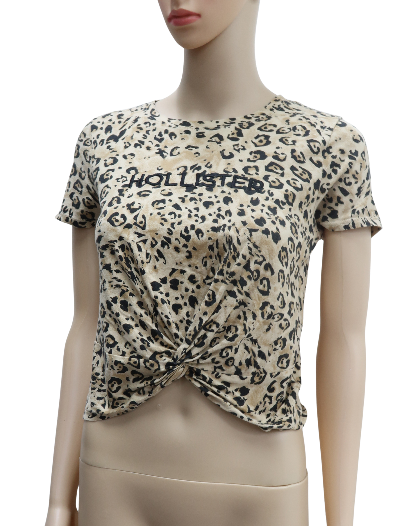 Crop top léopard - Hollister - XS