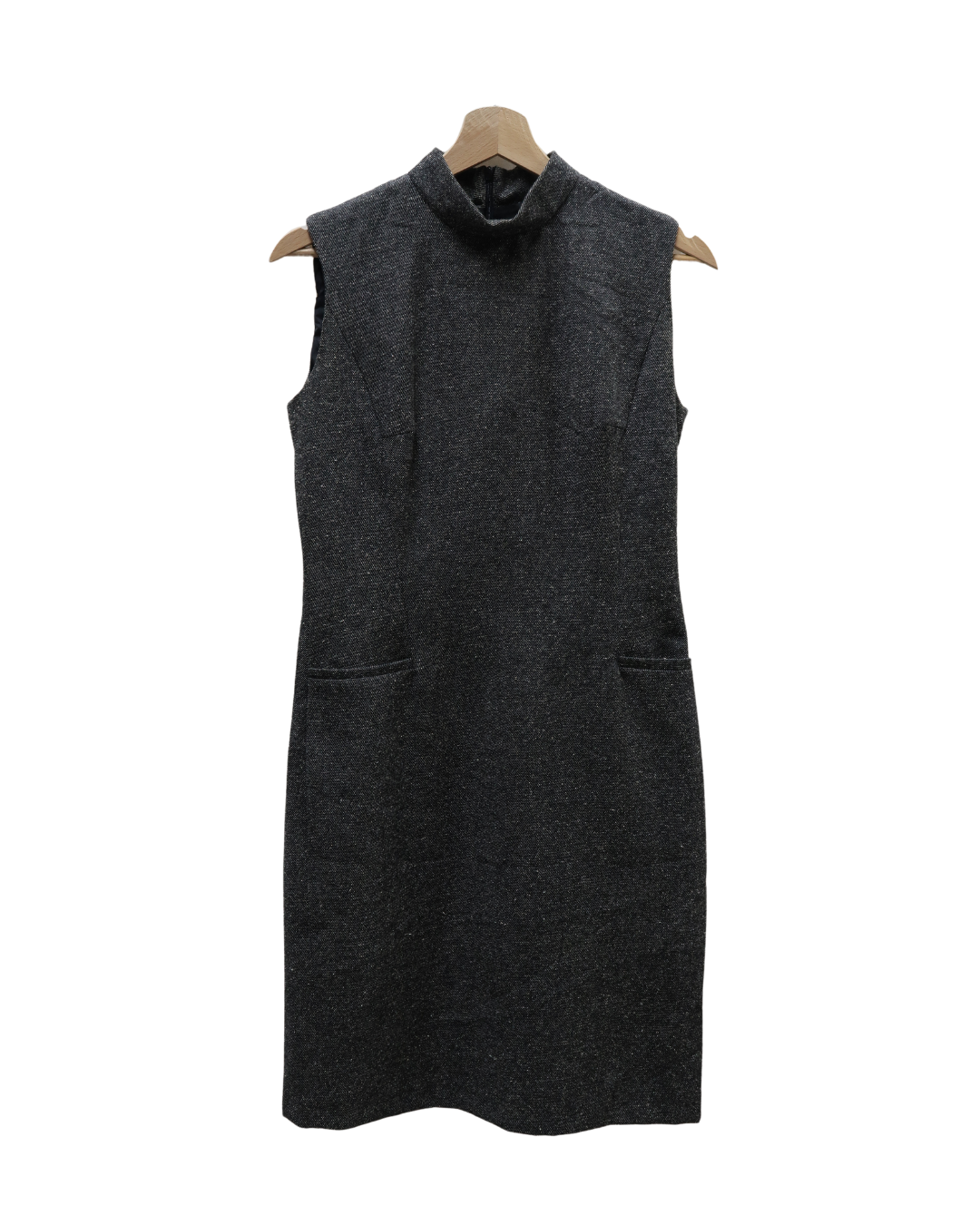 Robe grise chinée à poches - Chantal Rosner - S