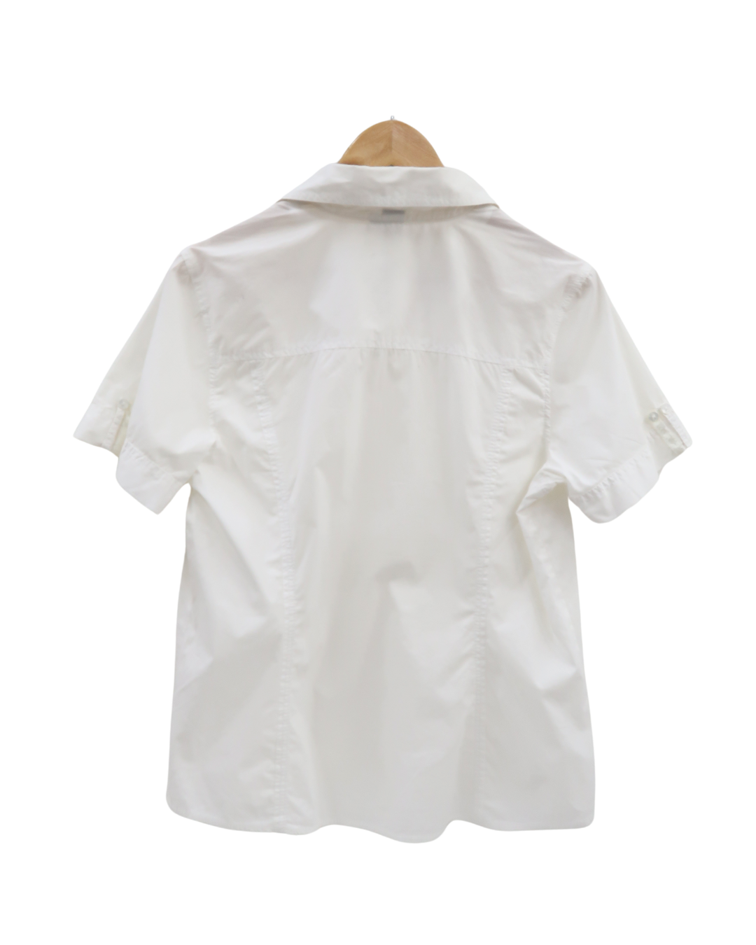 Chemise blanche à manche courtes - Cecil - M