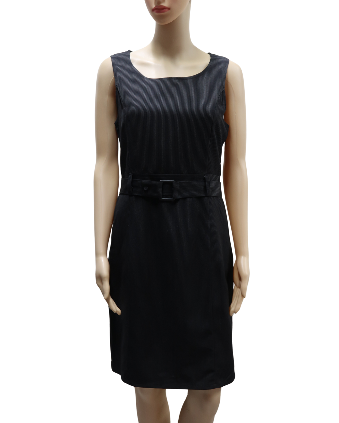 Robe style costume rayé grise - Kwoman - S