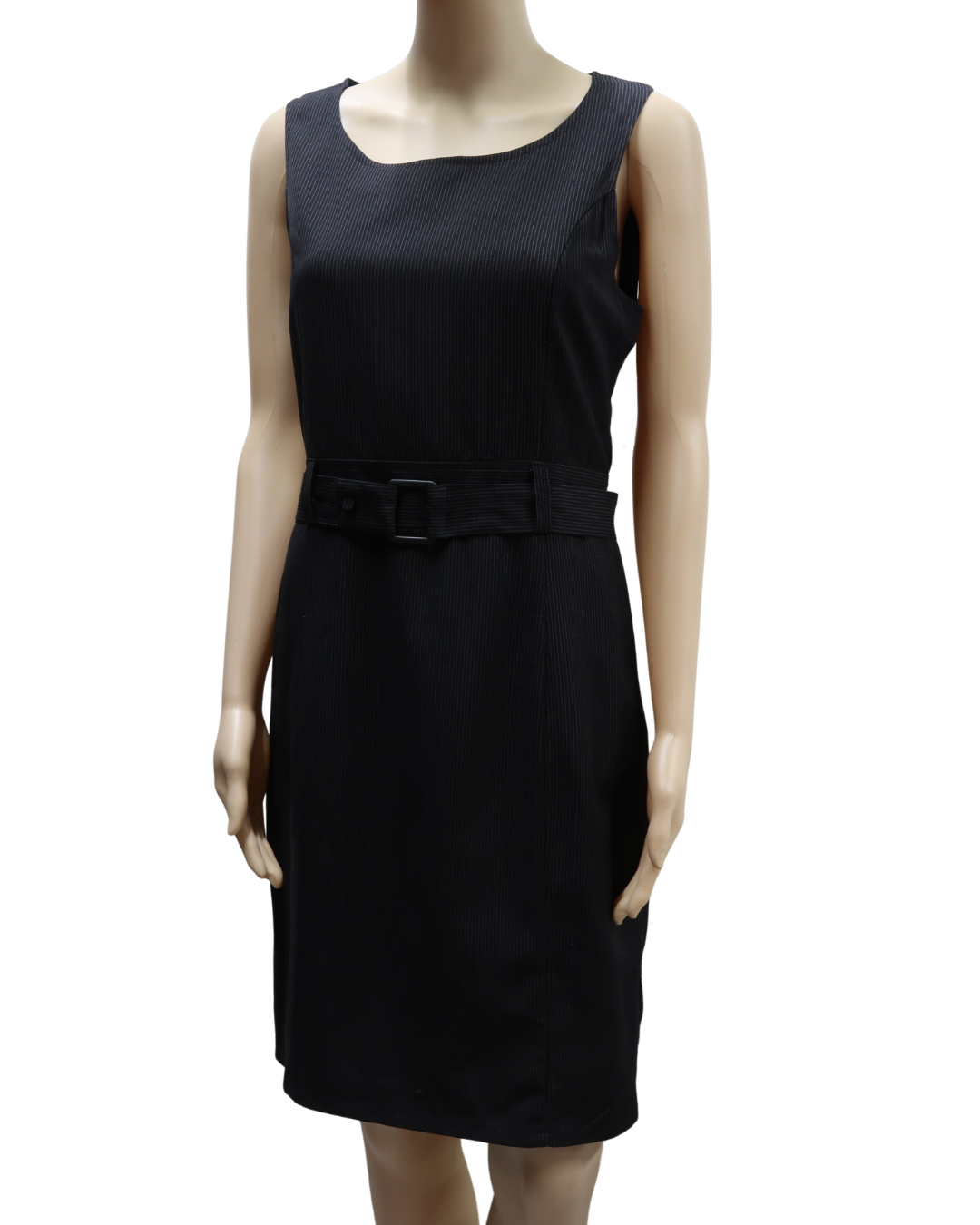 Robe style costume rayé grise - Kwoman - S