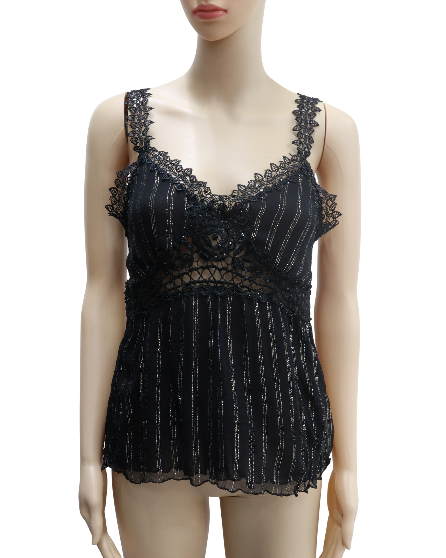 Débardeur noir à sequins - Vila clothes - M
