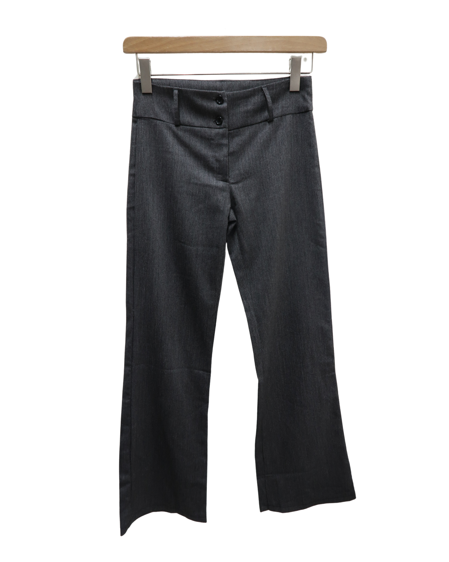 Pantalon gris foncé coupe droite - Cache Cache - S