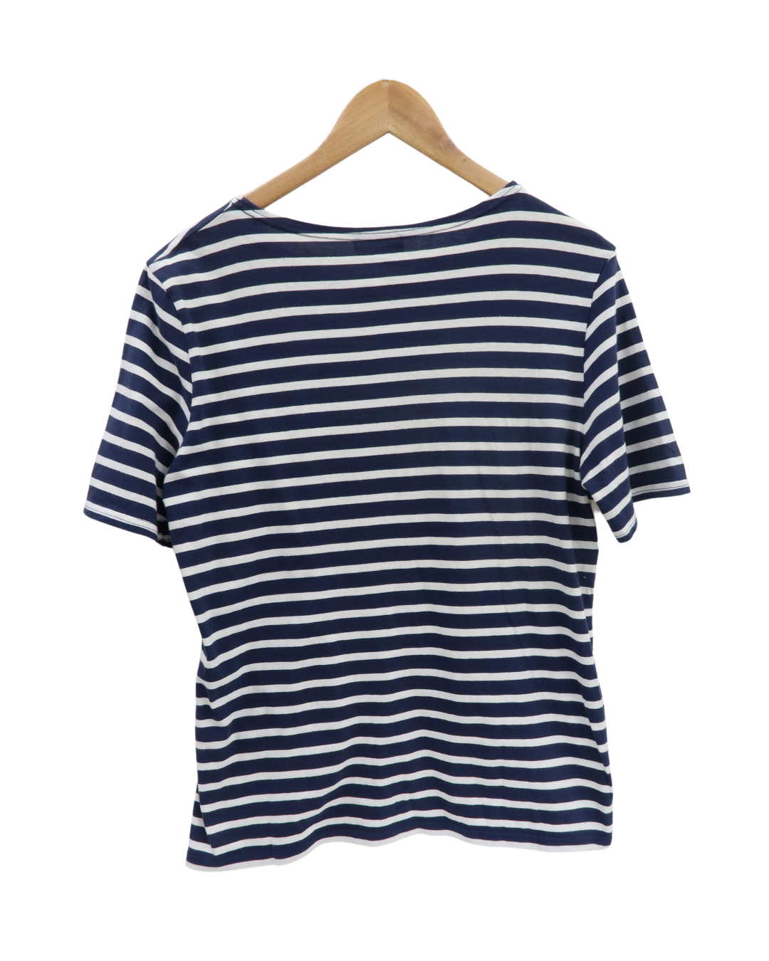T-shirt à rayures bleu & blanc - Saint james - L