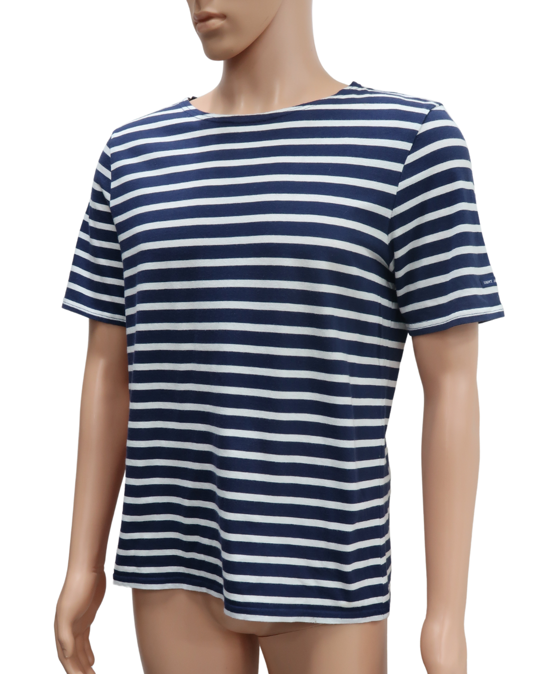 T-shirt à rayures bleu & blanc - Saint james - L