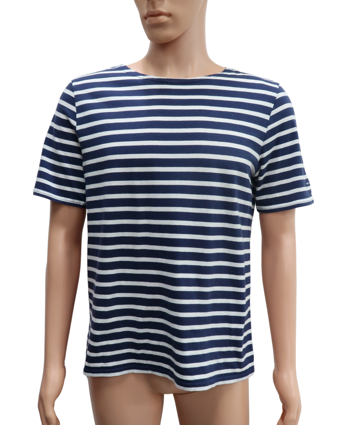 T-shirt à rayures bleu & blanc - Saint james - L