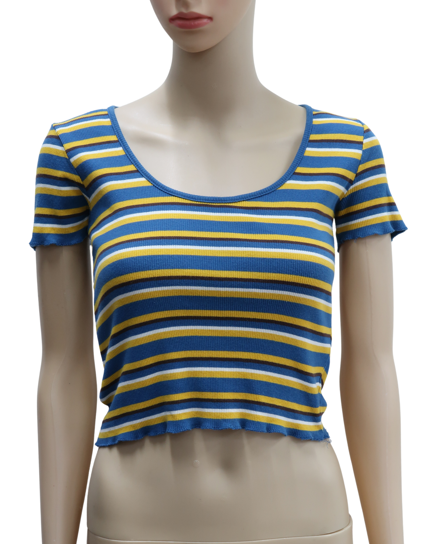 Crop top rayé - Zara - S