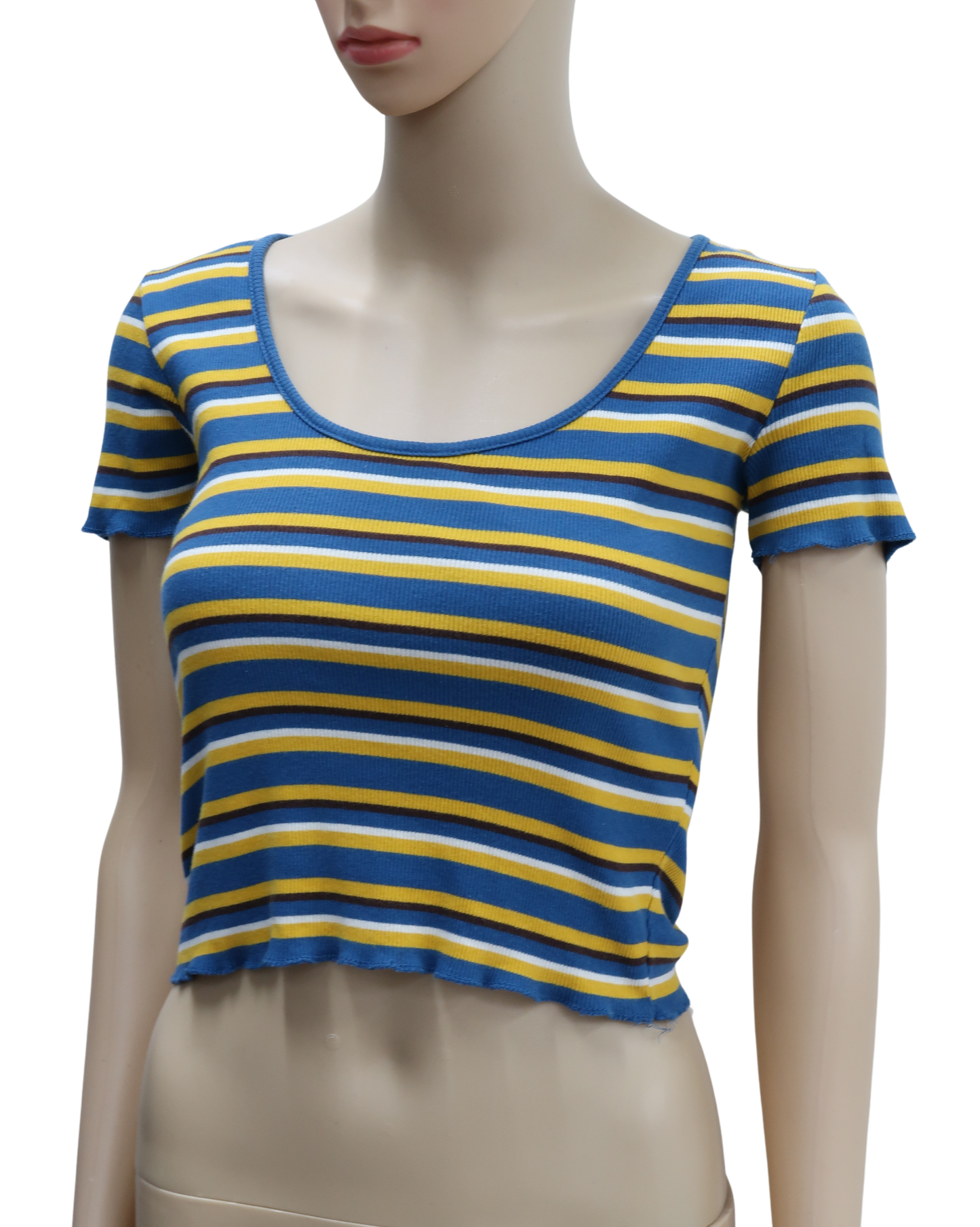Crop top rayé - Zara - S
