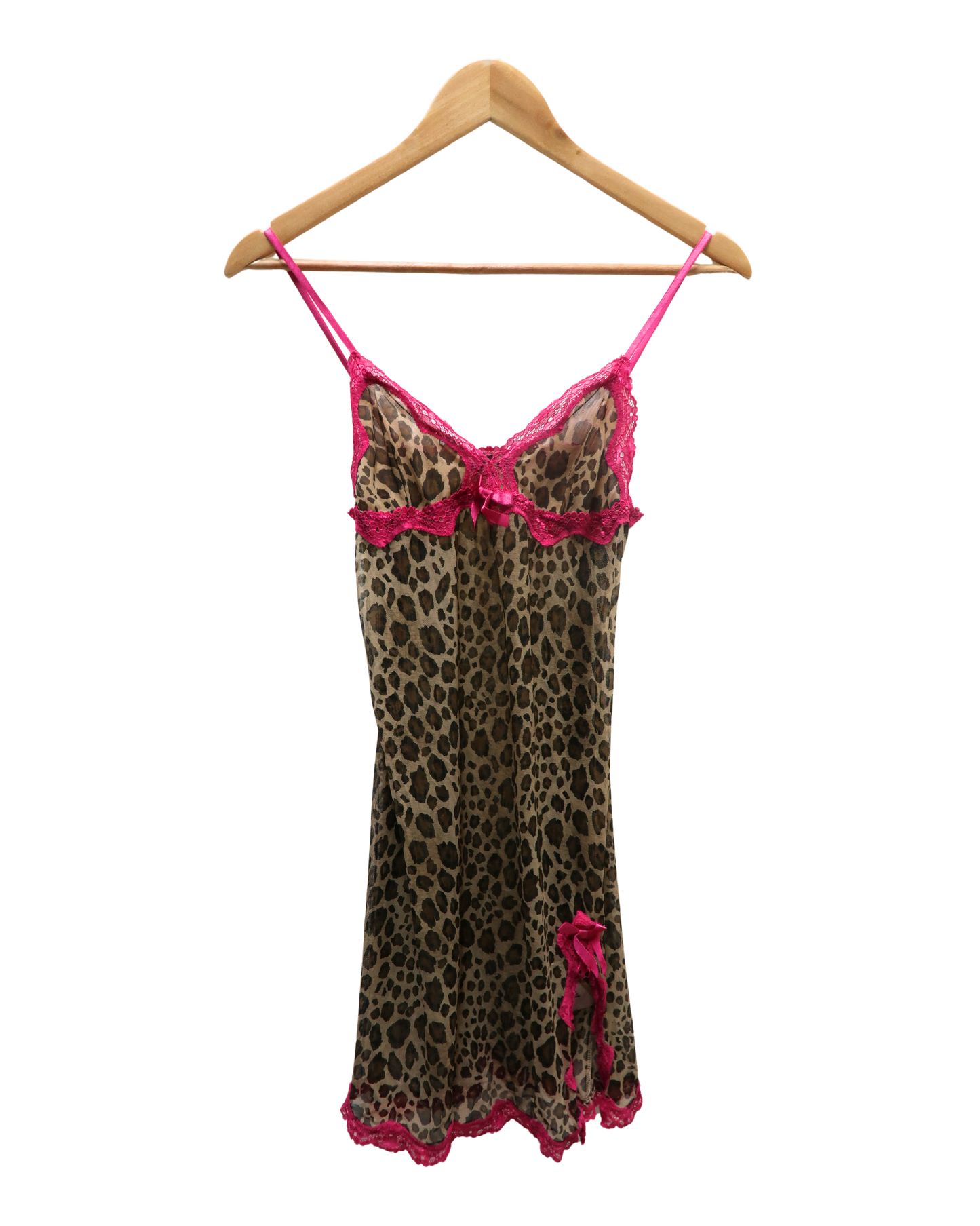 Nuisette imprimé léopard - H&M - XS