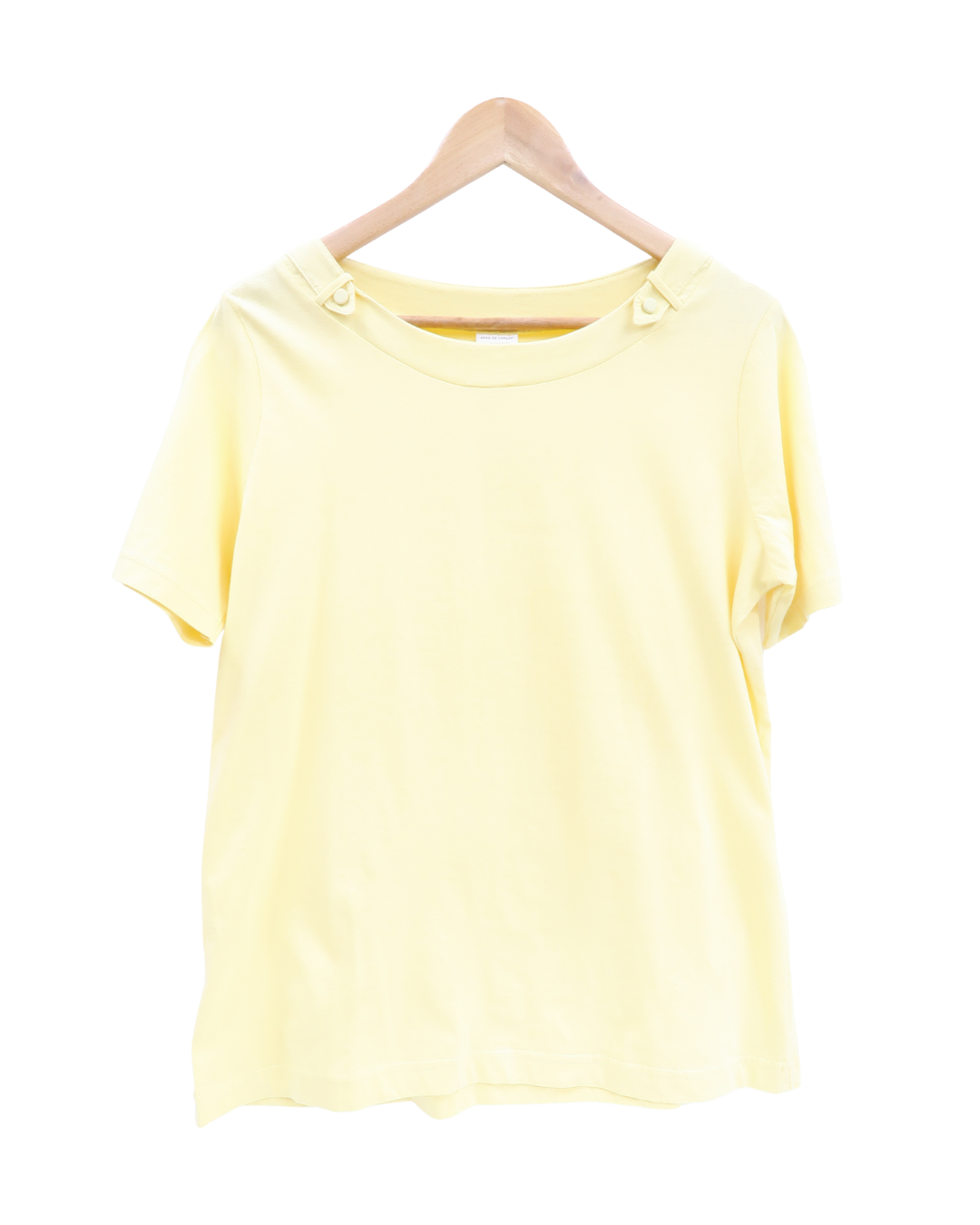T-shirt jaune pâle - Anne Lançay - M