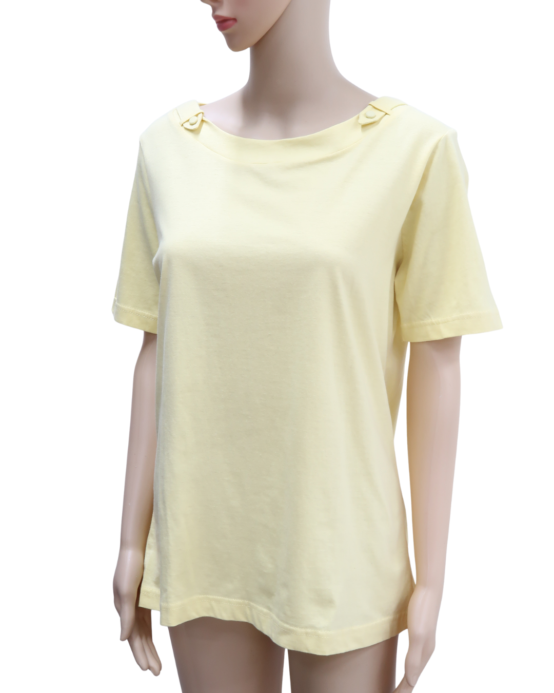 T-shirt jaune pâle - Anne Lançay - M