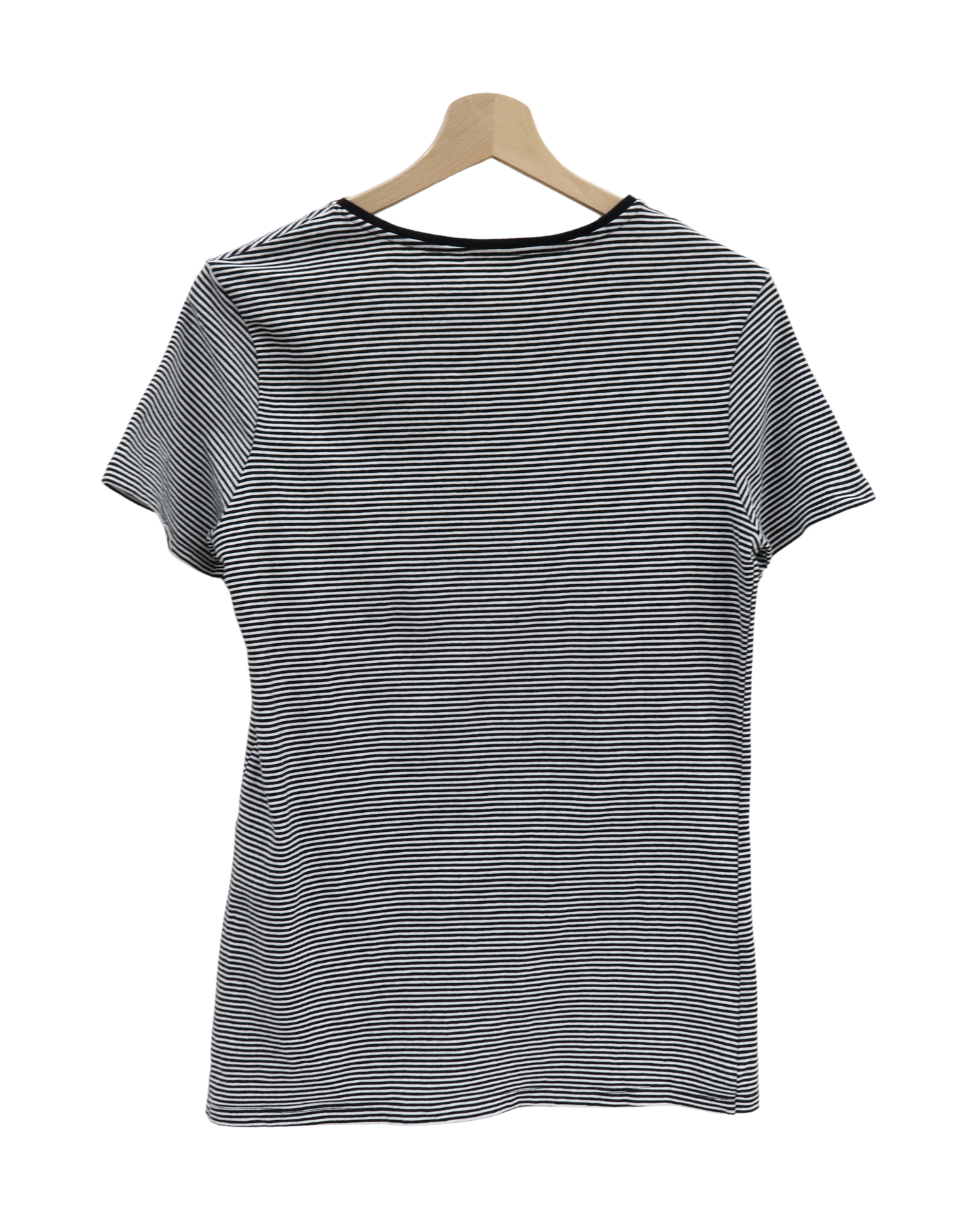 T-shirt rayé noir et blanc - Primark - M/L