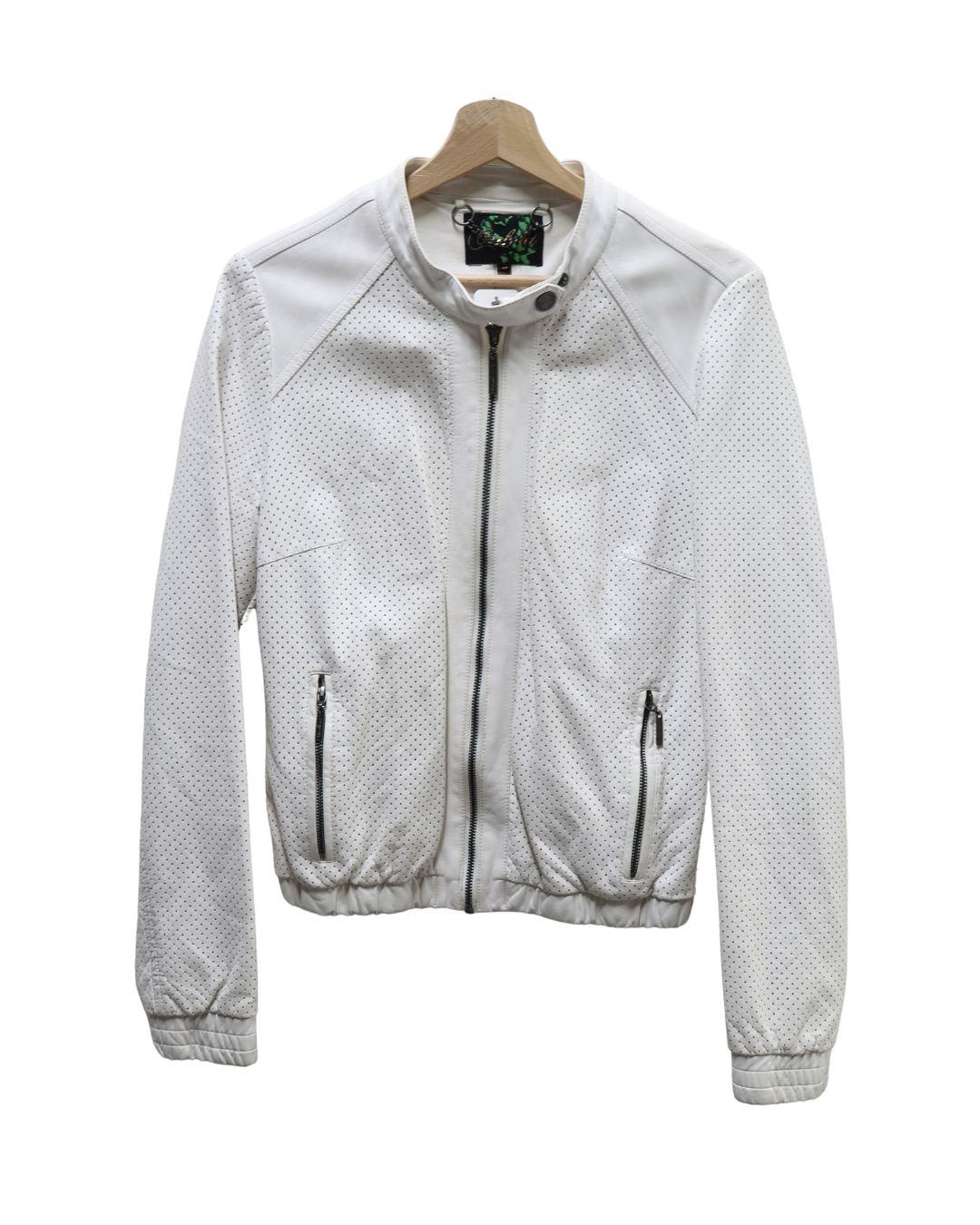 Veste blanche en simili cuir - Cooleat - M