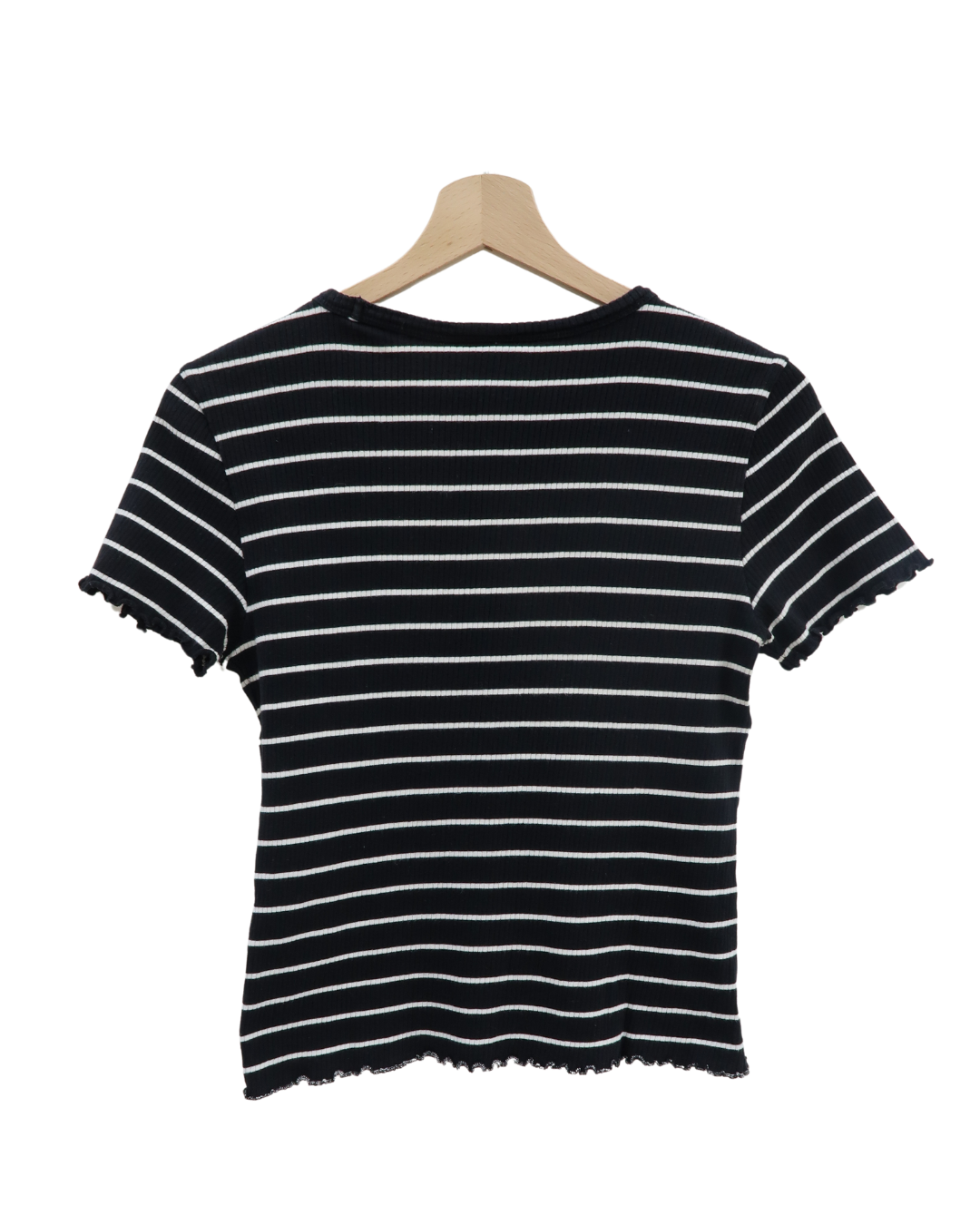 T-shirt à rayures noir & blanc - Groggy - XS