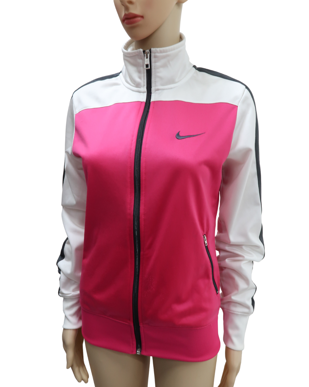 Veste rose, blanc & noir - Nike - M