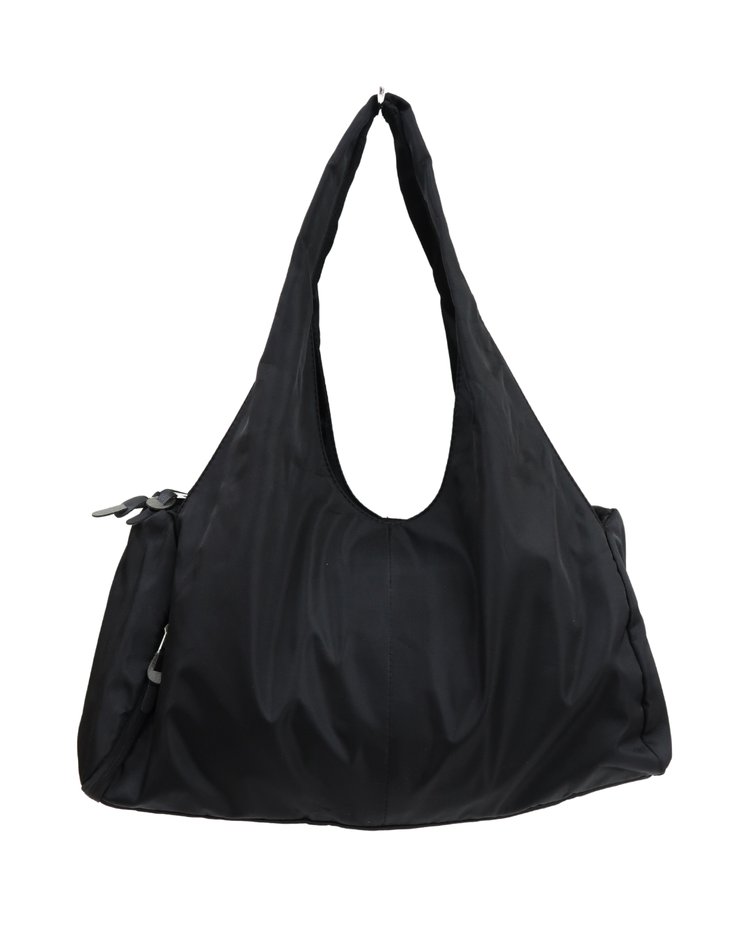 Sac à main noir en tissu impérméble