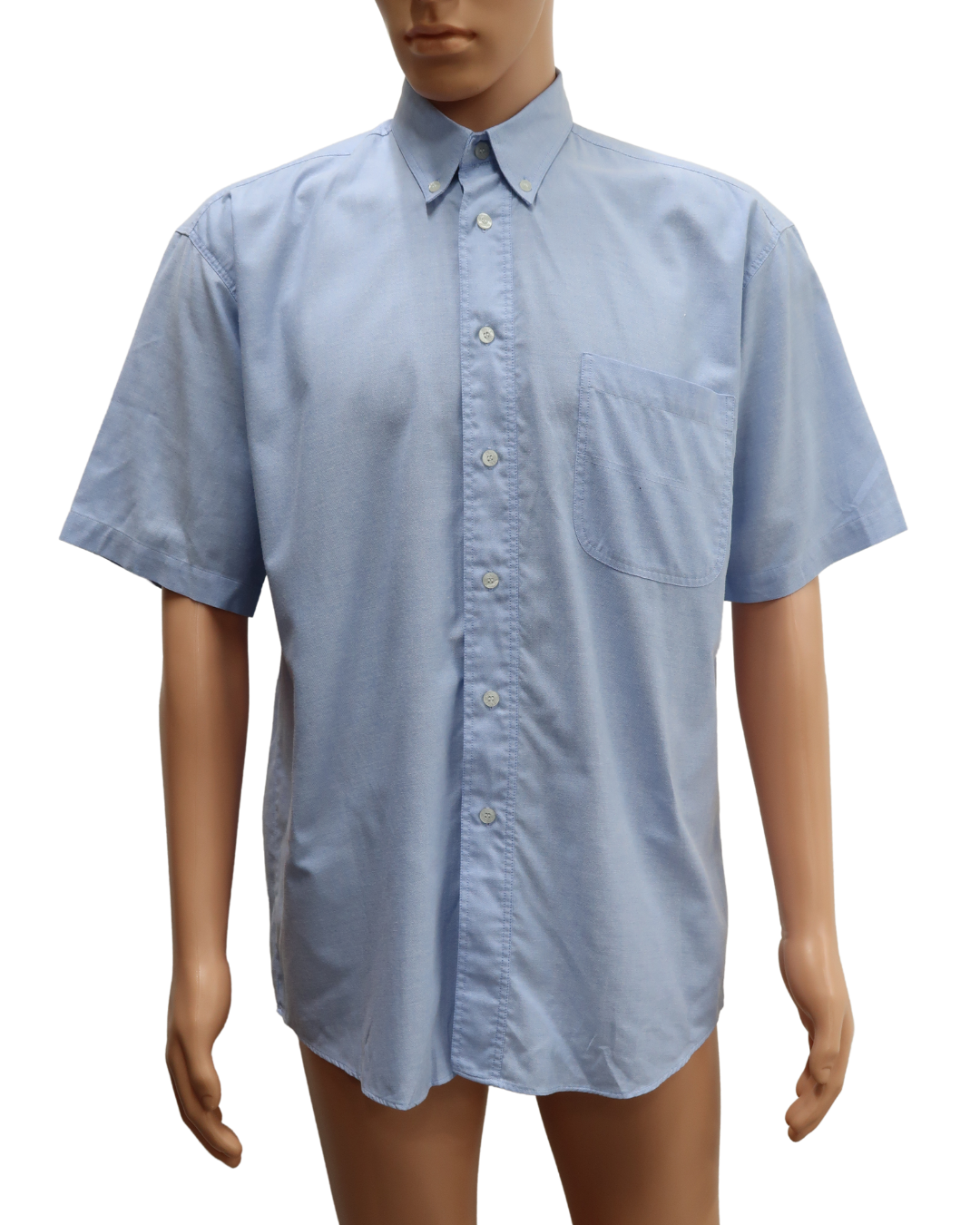 Chemise à manches courtes bleu ciel - Manta - L