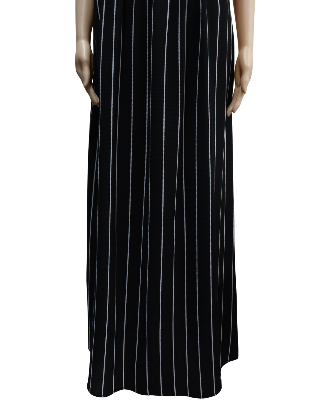Robe longue à rayures noire et blanche - Only - S