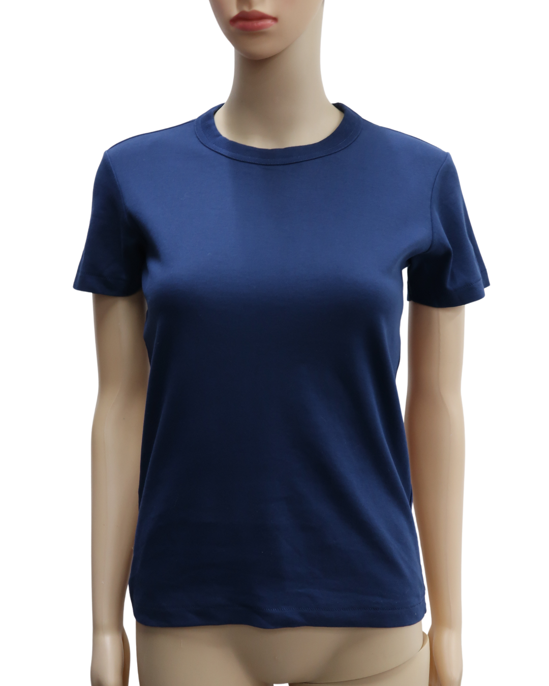 T-shirt à manches courtes bleu marine col rond - Uniqlo - S