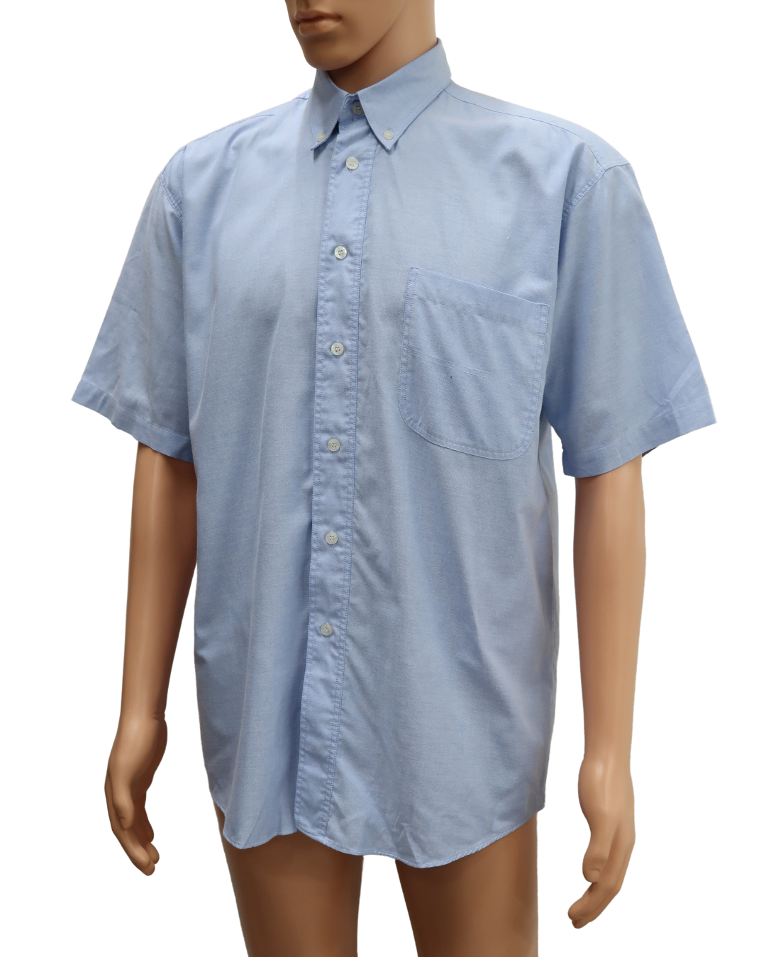 Chemise à manches courtes bleu ciel - Manta - L