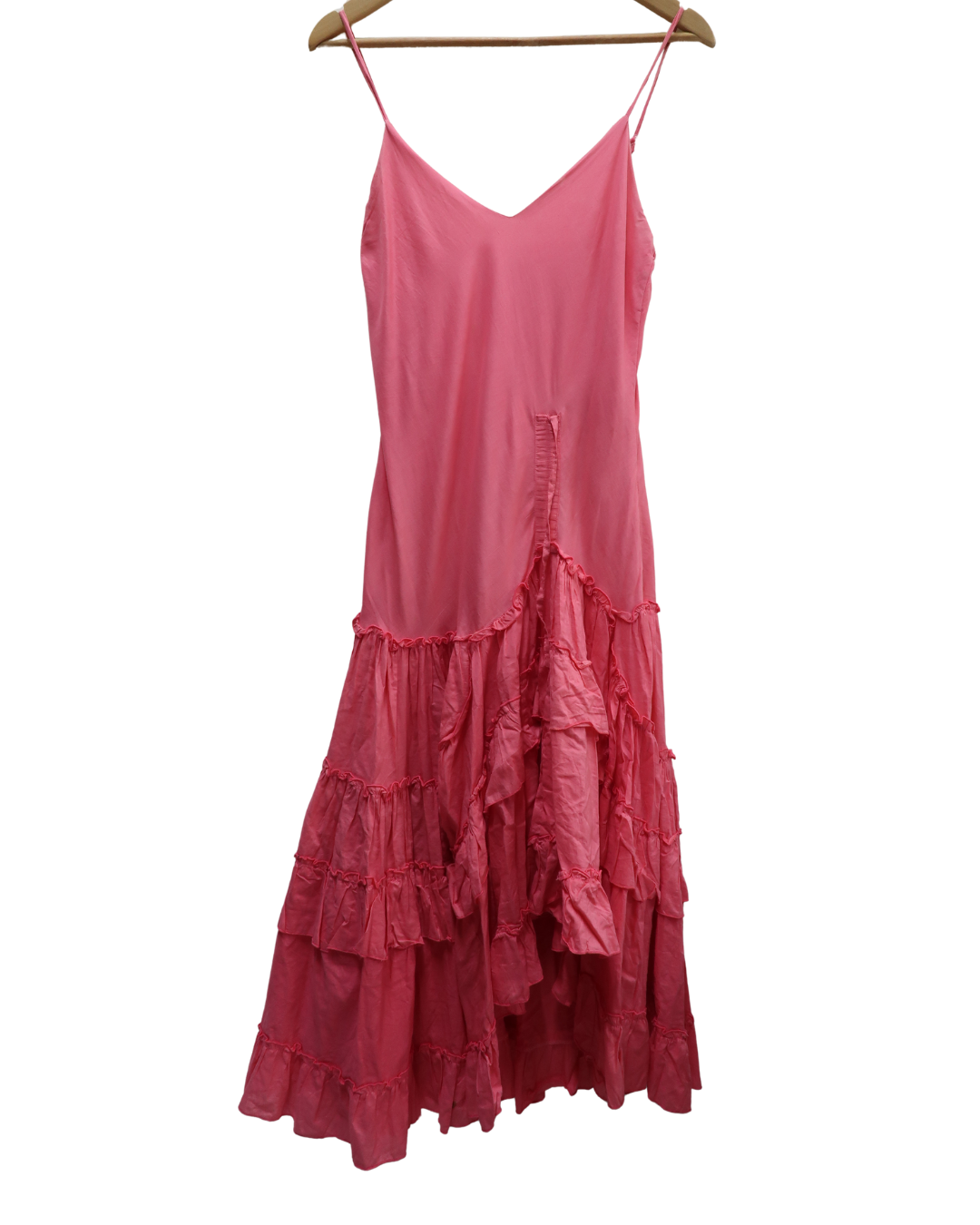 Robe rose à volants - Gasa - M
