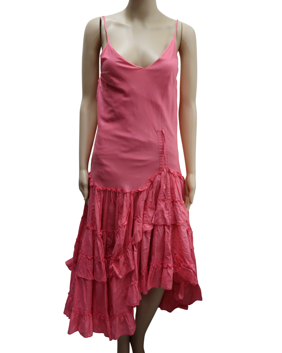 Robe rose à volants - Gasa - M