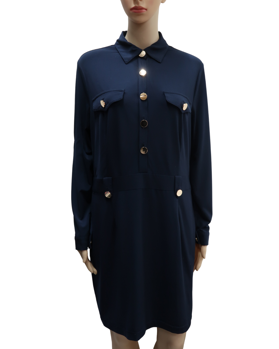 Robe chemise bleue - K design - L