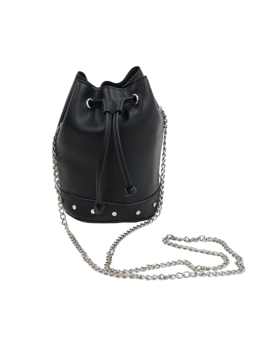 Besace noire cloutée - Bershka