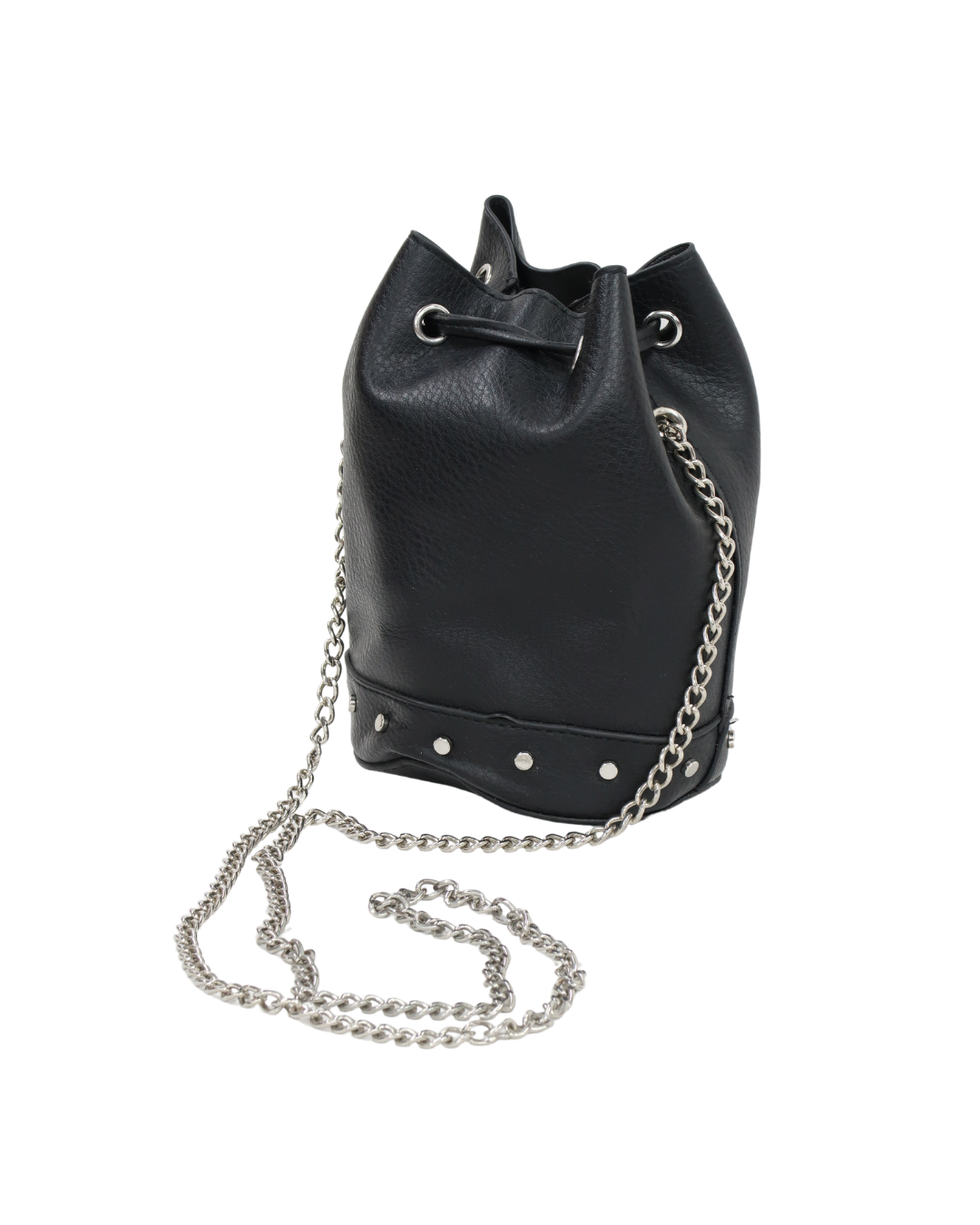 Besace noire cloutée - Bershka