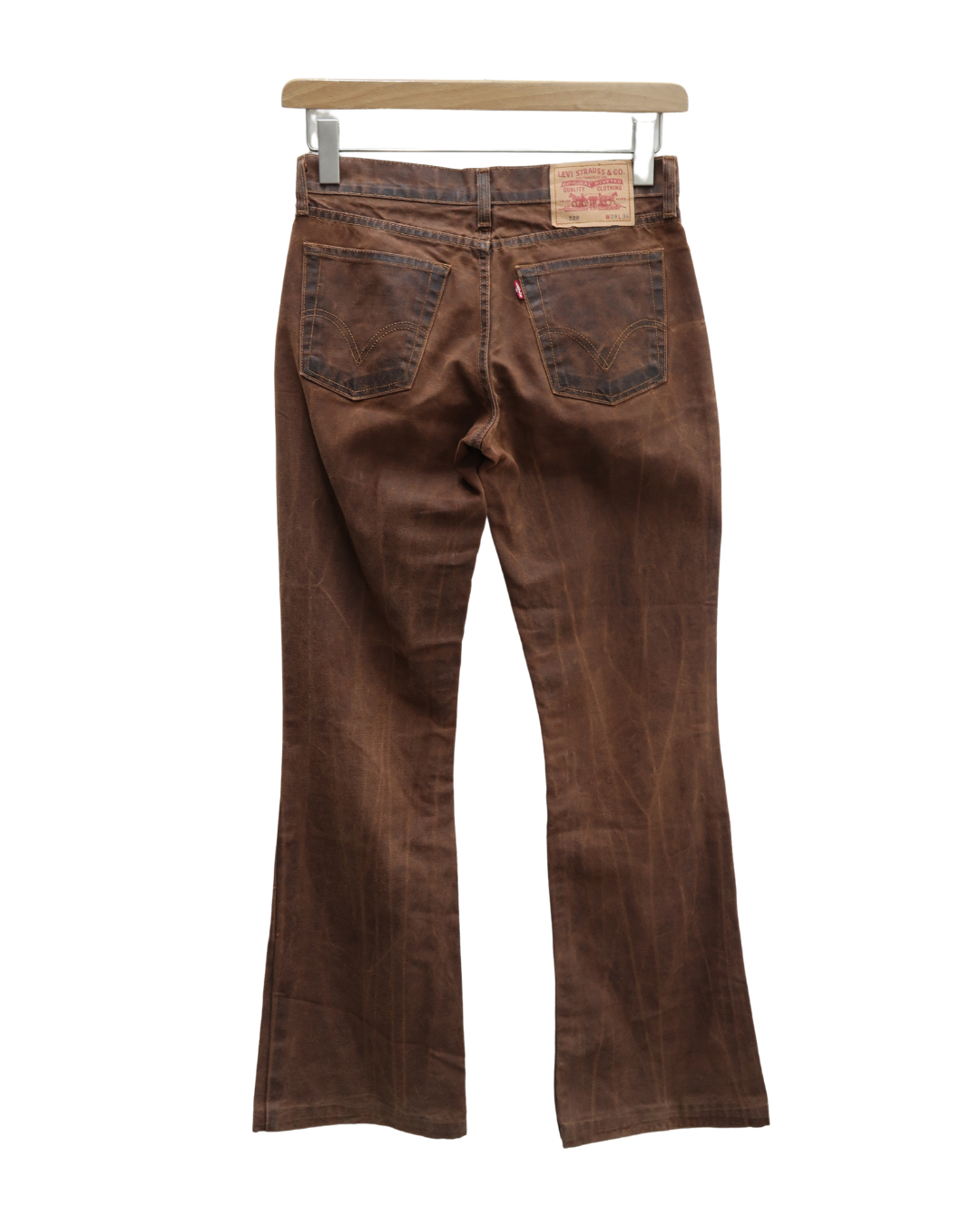 Pantalon vintage marron délavé - Levi's - W28 L34
