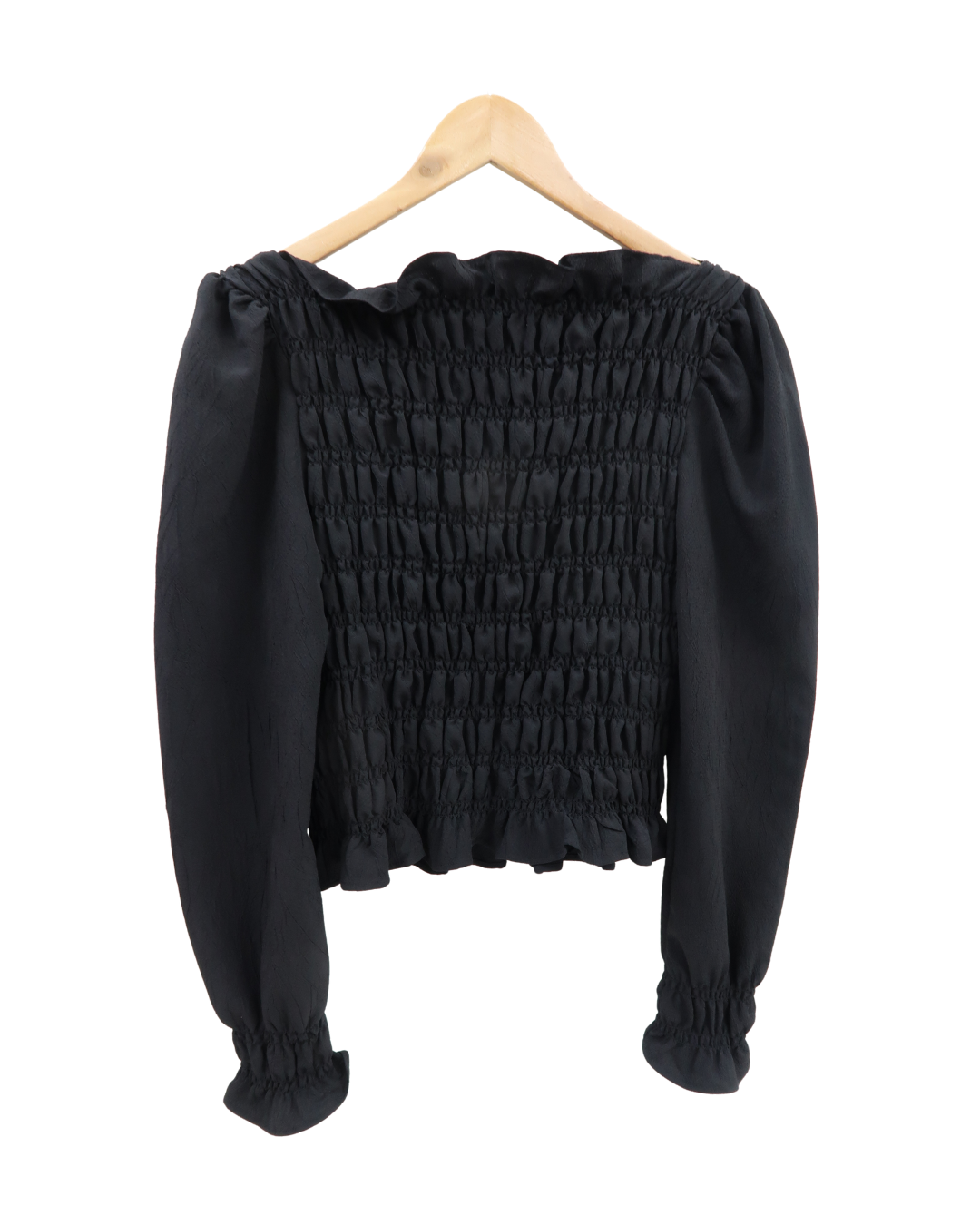 Haut noir ruché - H&M - S