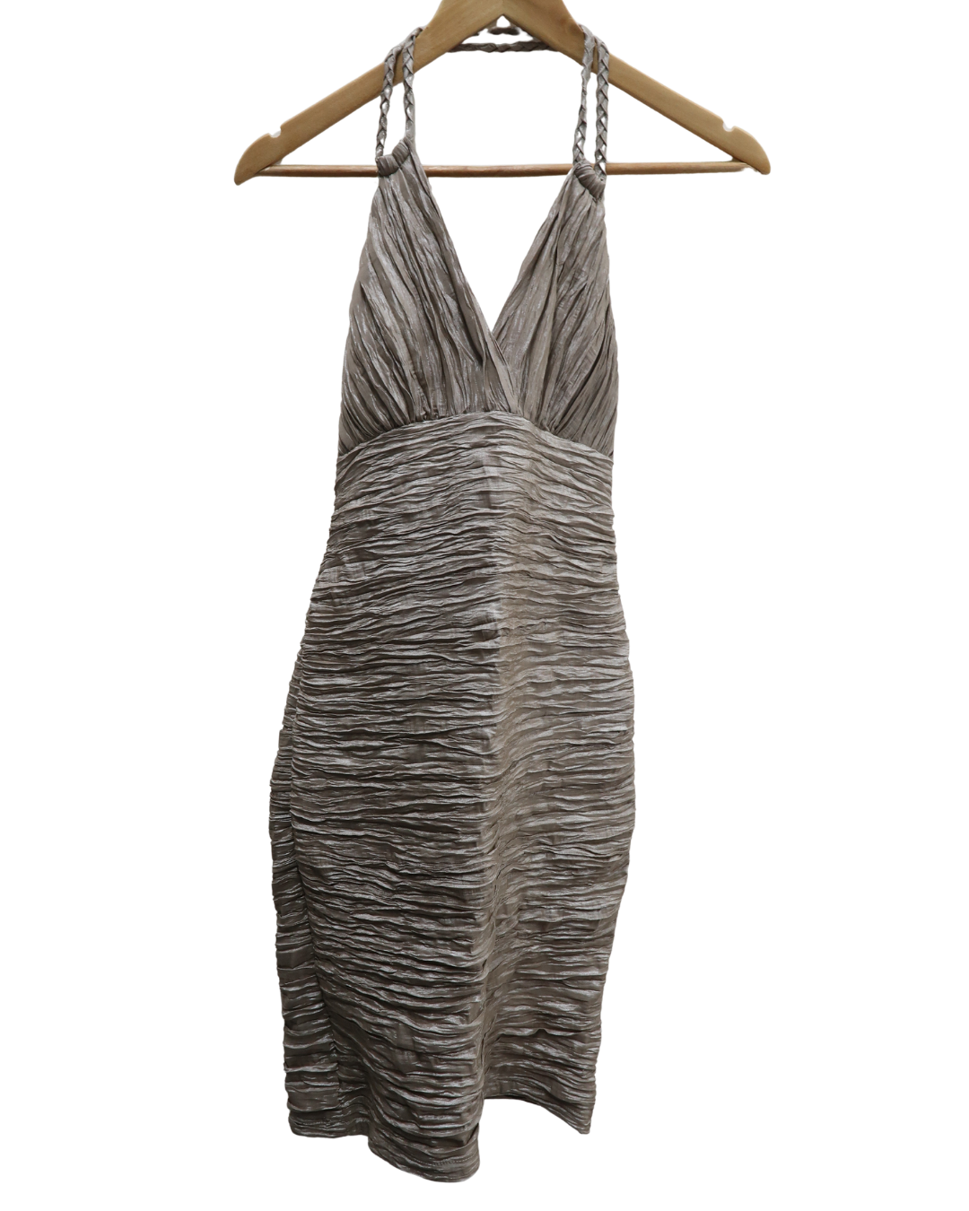Robe plissée beige - Pink boom - M