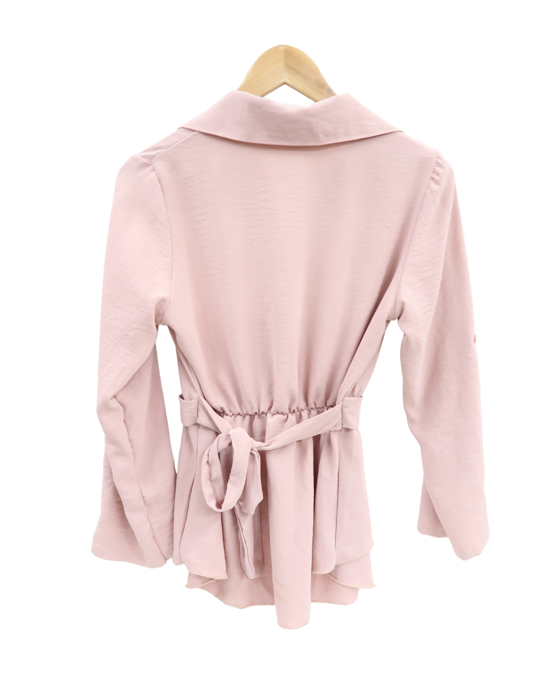 Chemisier rose poudré - M