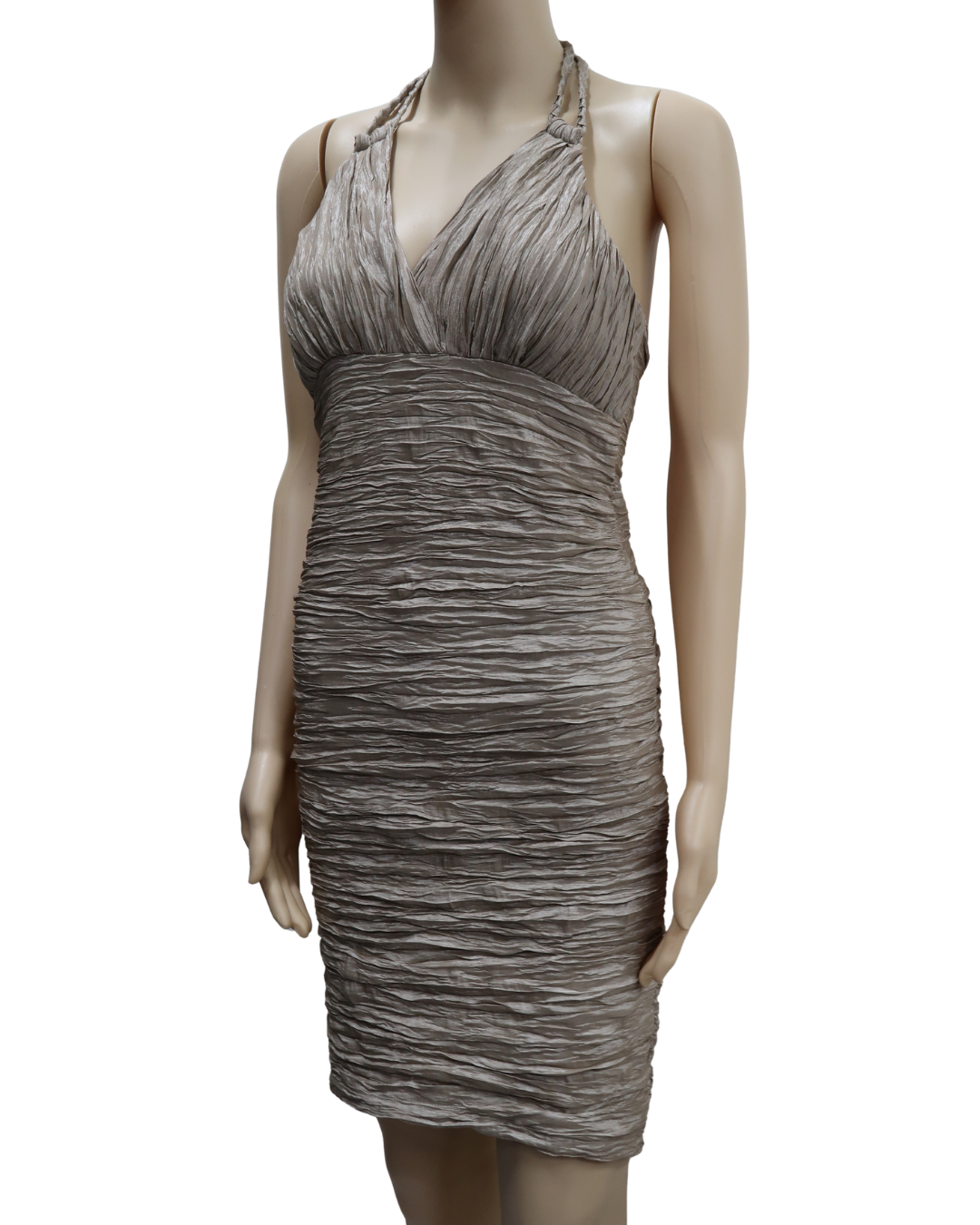 Robe plissée beige - Pink boom - M
