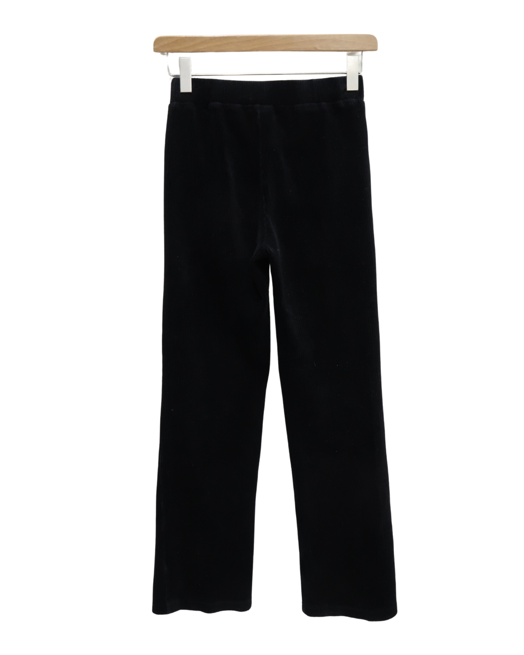 Pantalon strié noir en velour - Graciela - S/M