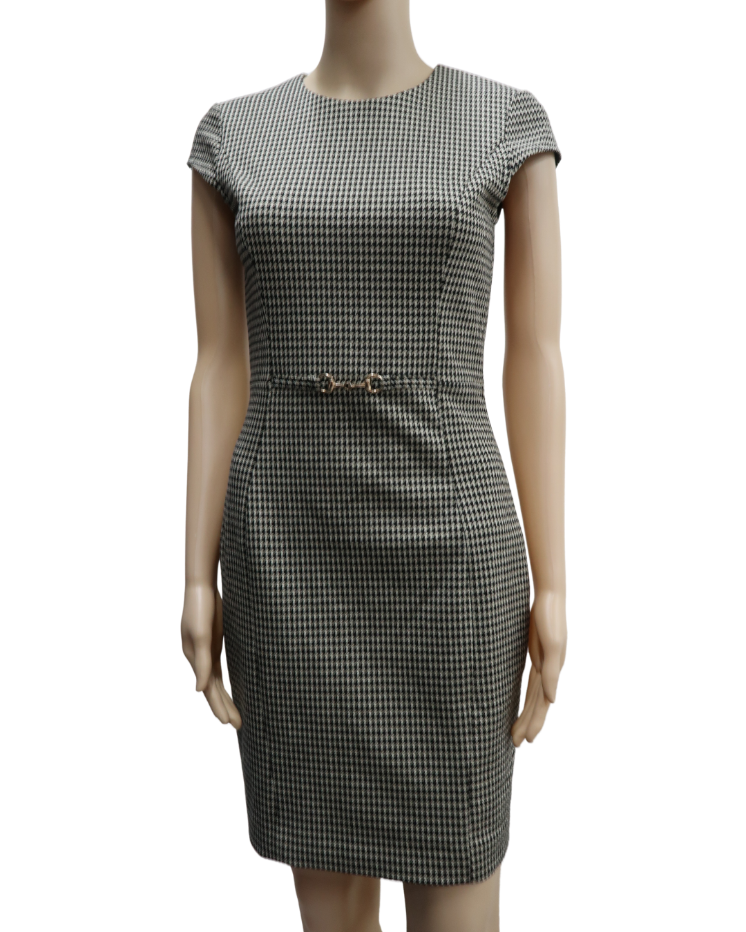 Robe motif prince de galle - H&M - XS