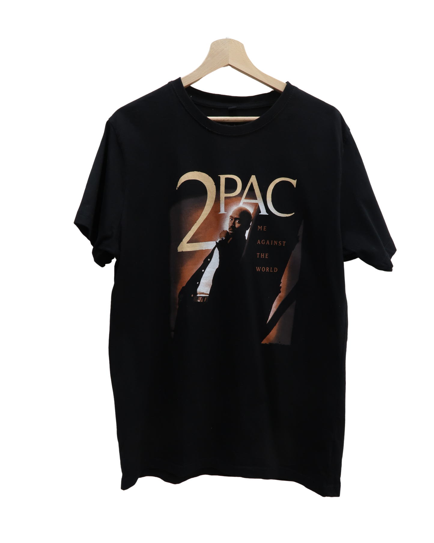 T-shirt noir 2pac - Mister tee X artists - L
