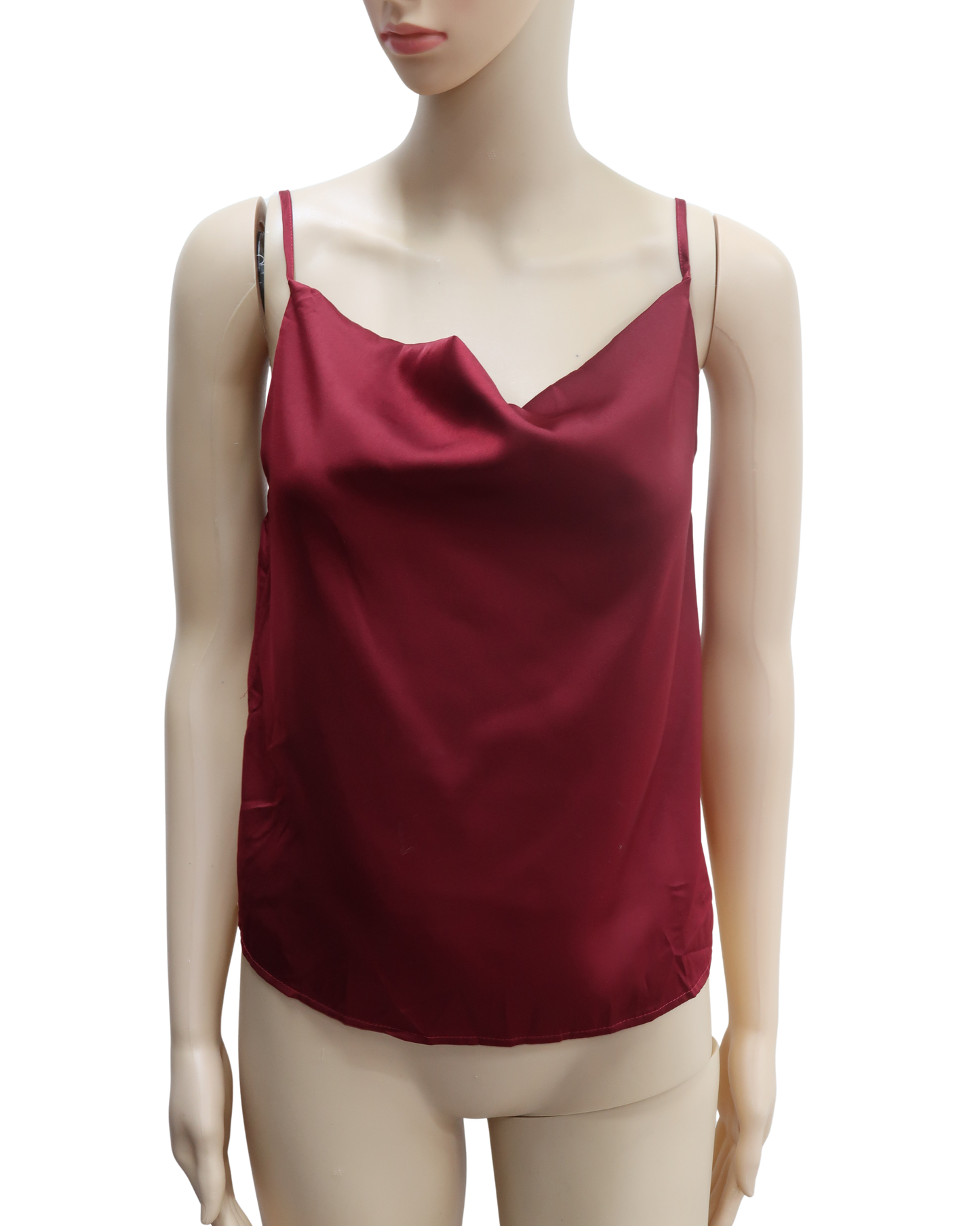 Haut sans manches bordeaux - Shein - S