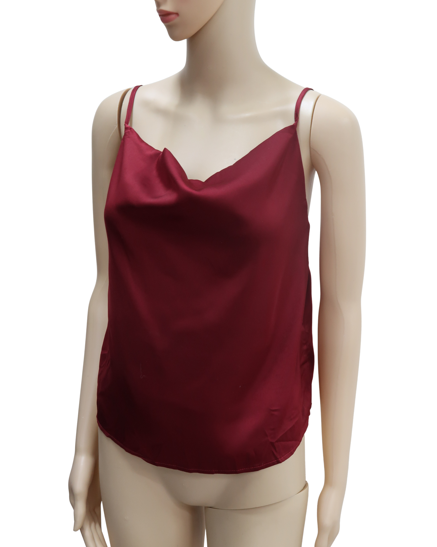 Haut sans manches bordeaux - Shein - S