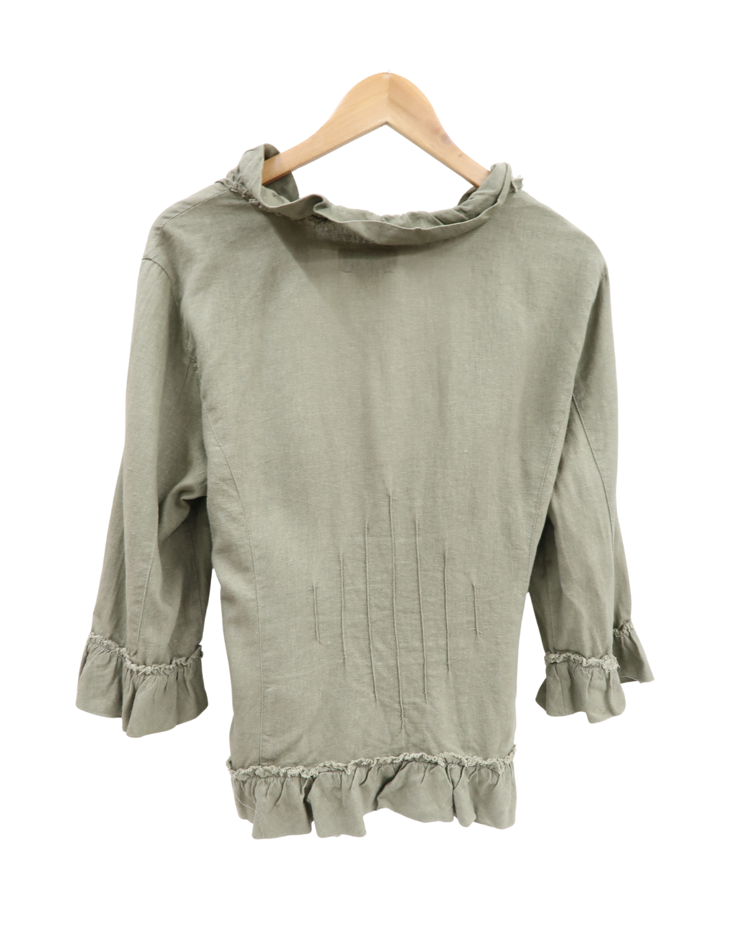 Haut cache-coeur khaki - Yana - XL