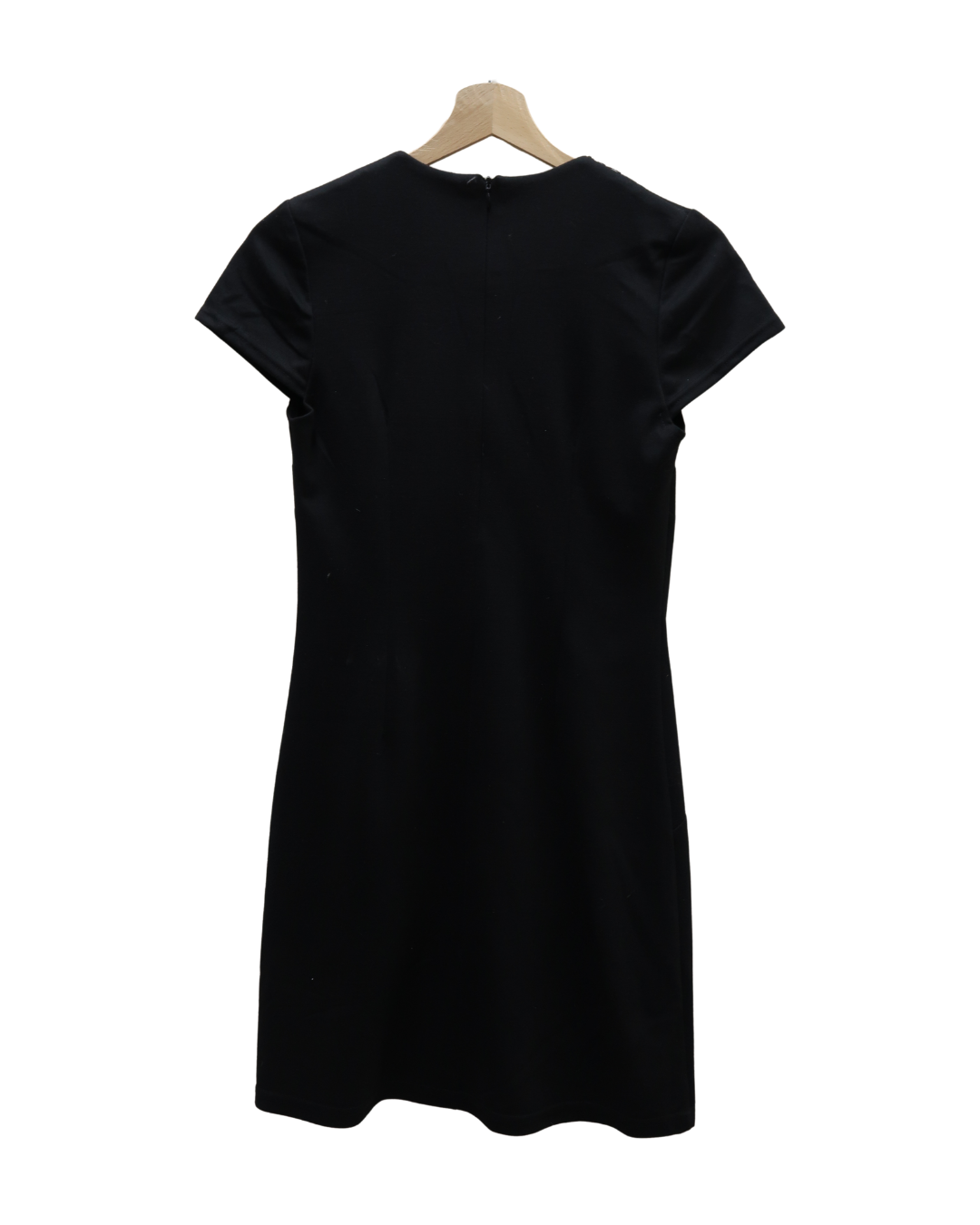 Robe noire à petits anneaux argentés - Nana baila - S