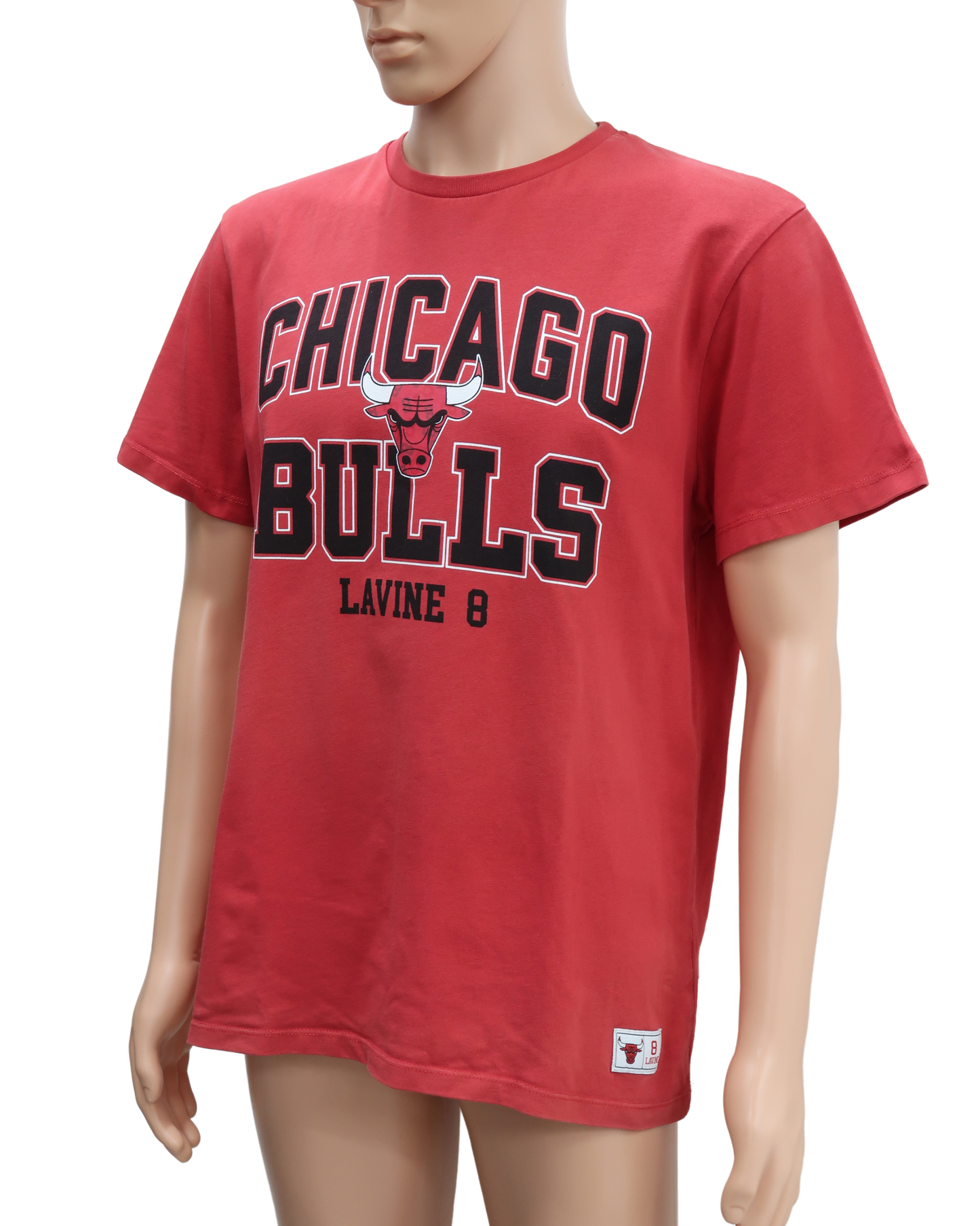 T-shirt rouge chicago Bulls - Primark - L