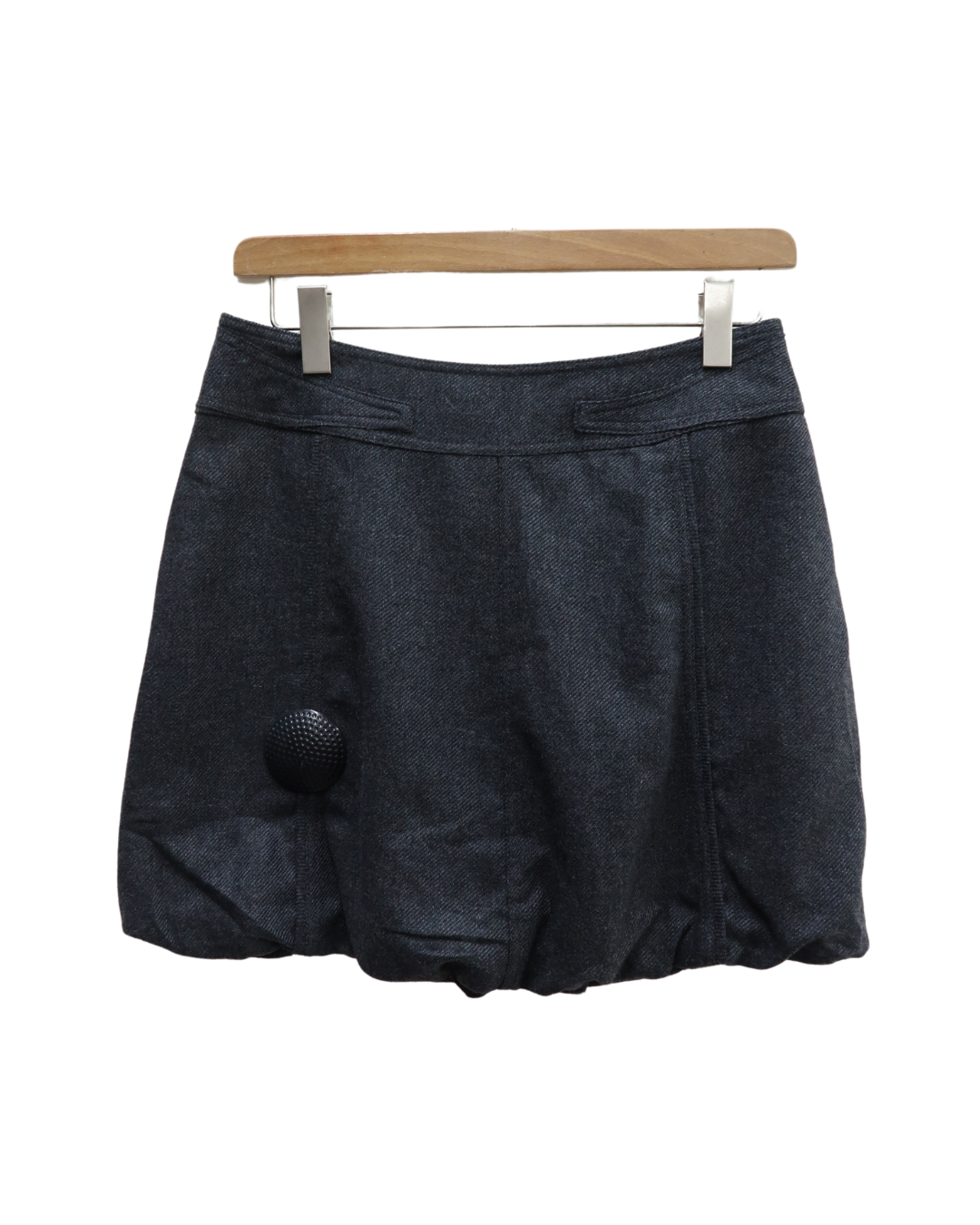 Jupe grise bouffante à poches - Promod - L