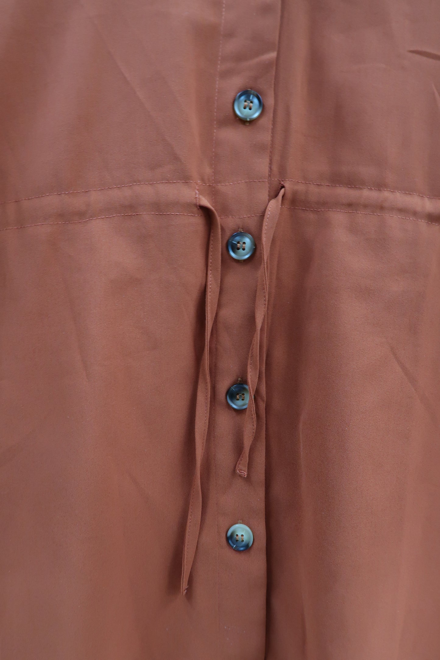 Robe orange ocre - Shein - 11/12 ans