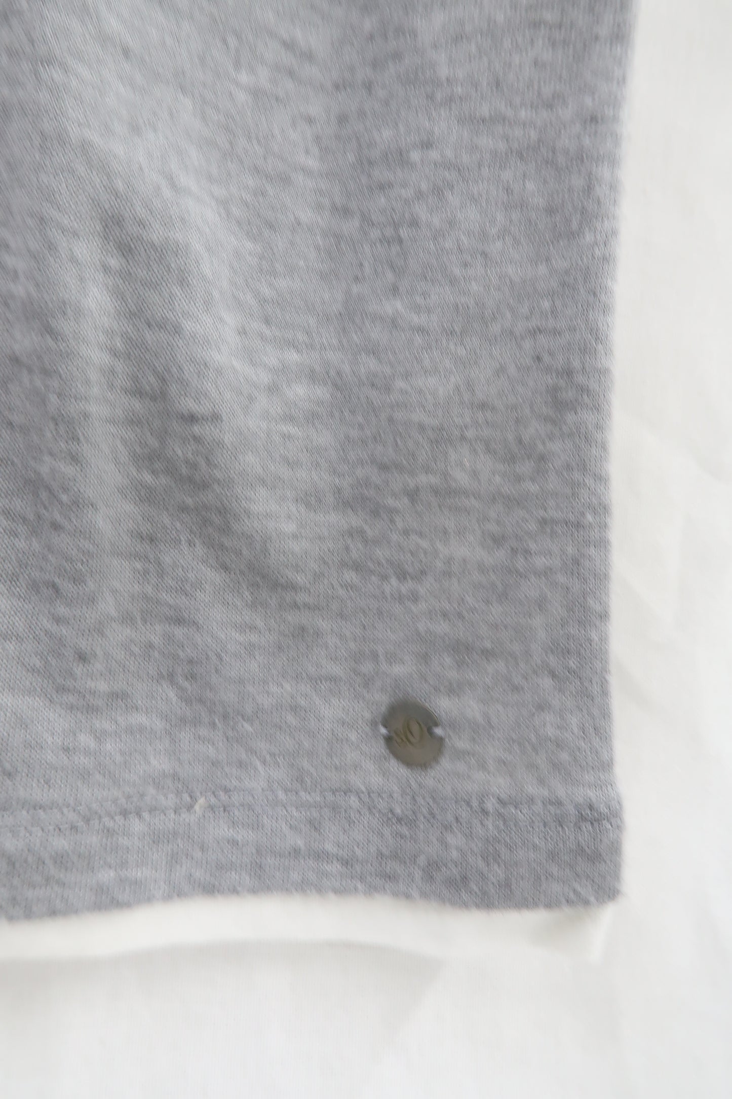T-shirt gris & blanc - s.Oliver - M